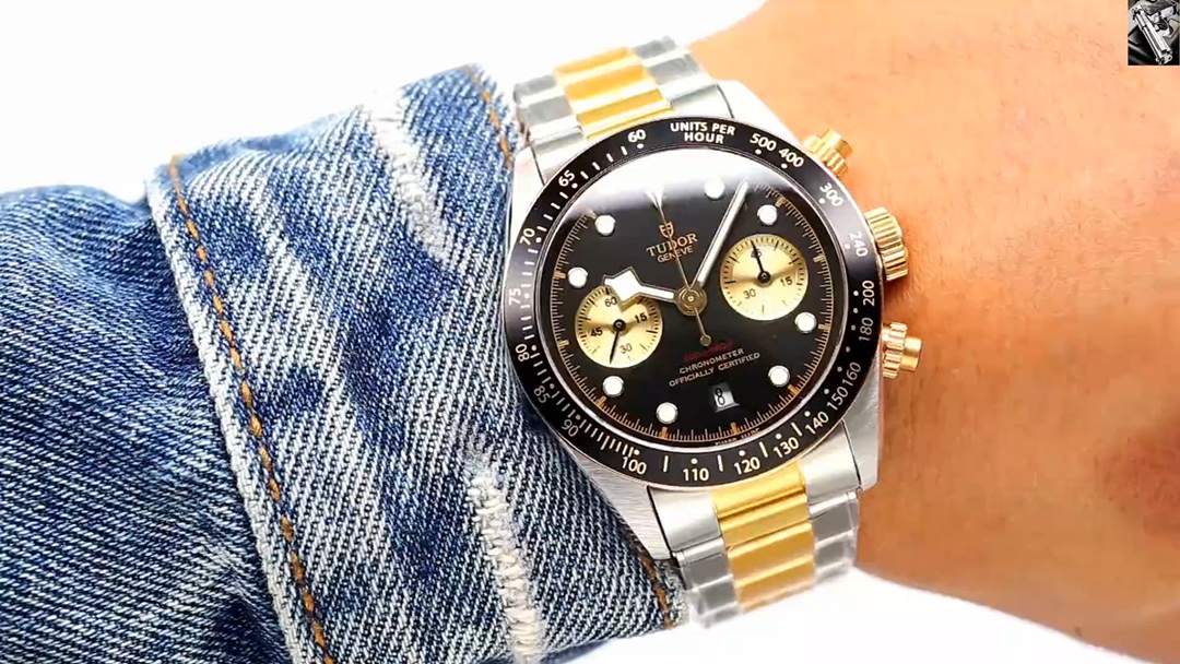 Tudor Black Bay Watch Frosted Sweatpants Mechanical Movement