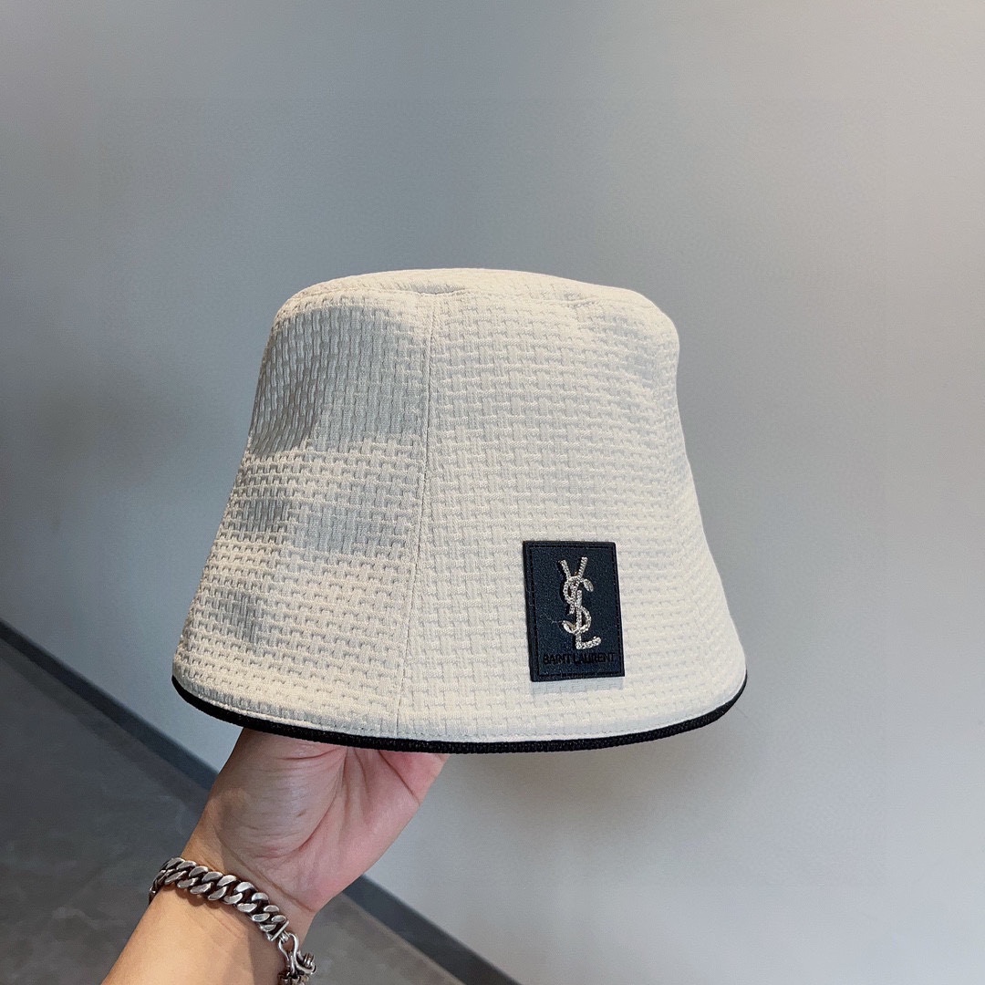 [YSL Hats]ss 2025 YSL Saint Laurent Fisherman