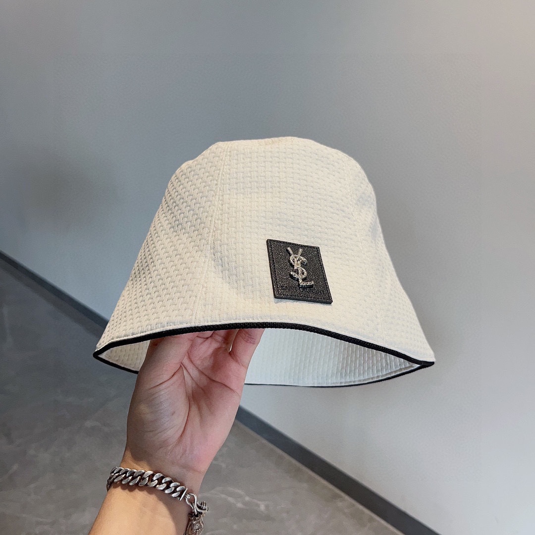 [YSL Hats]ss 2025 YSL Saint Laurent Fisherman