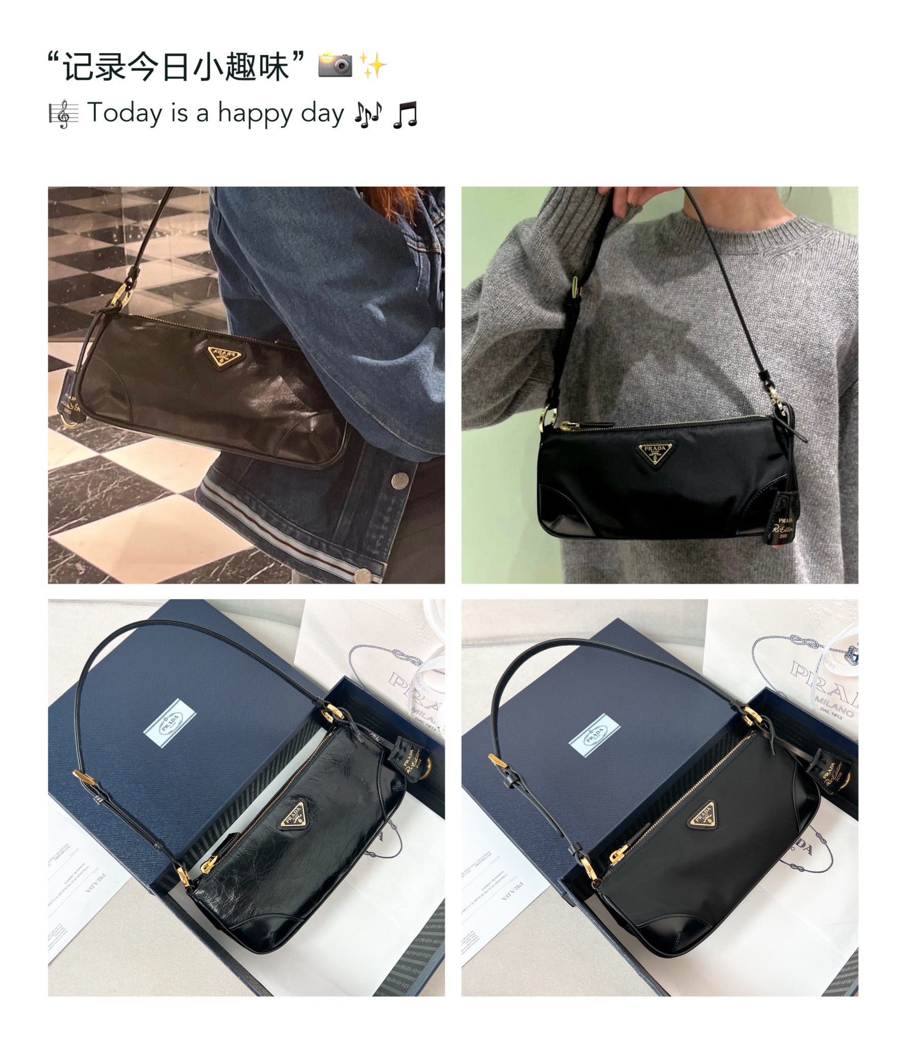 2style pradanew debut2023 new baguette bag shoulder bag 1BC201