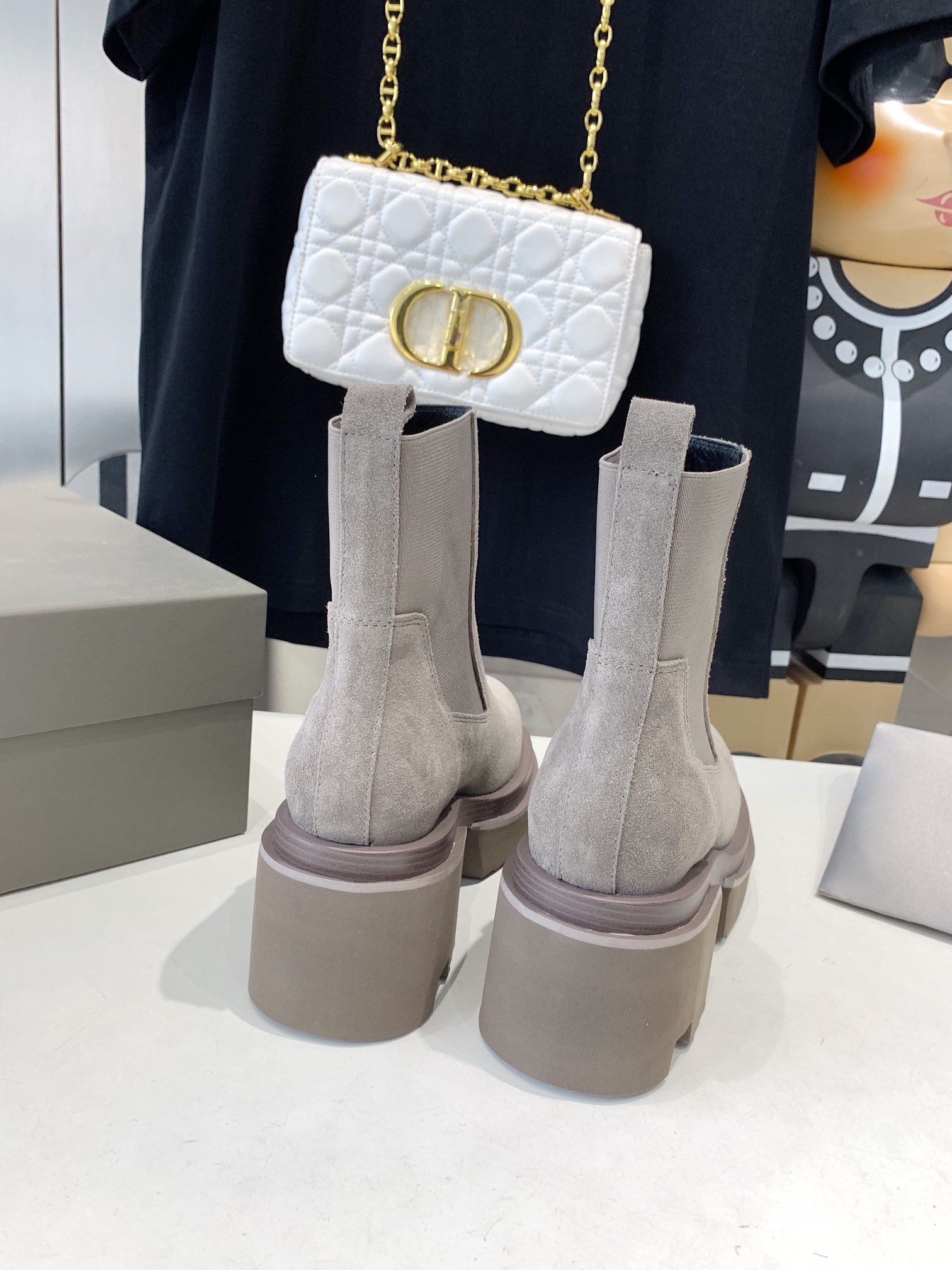 2023 Rickowens Boots: Thick, Strong, Stylish – 7CM Height Increase, 800 Available - 图片 8