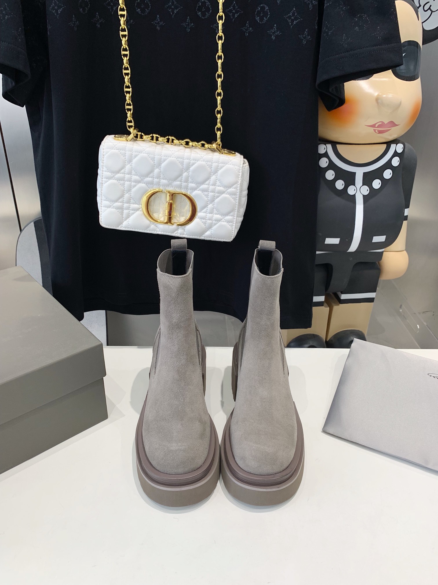 2023 Rickowens Boots: Thick, Strong, Stylish – 7CM Height Increase, 800 Available - 图片 9