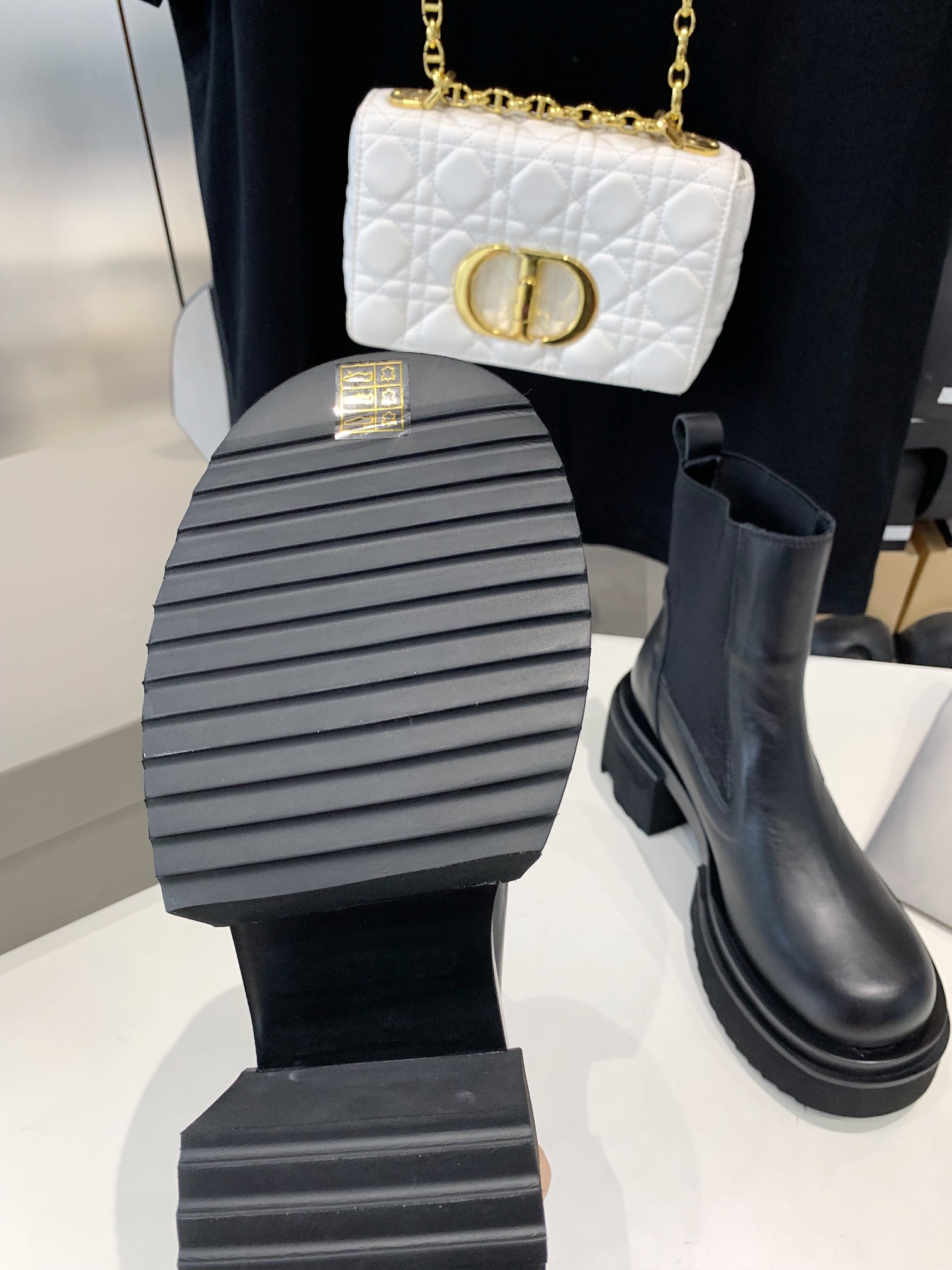 2023 Rick Owens Thick Net Boots: 7CM Height Increase, Hot and Youthful - 图片 7