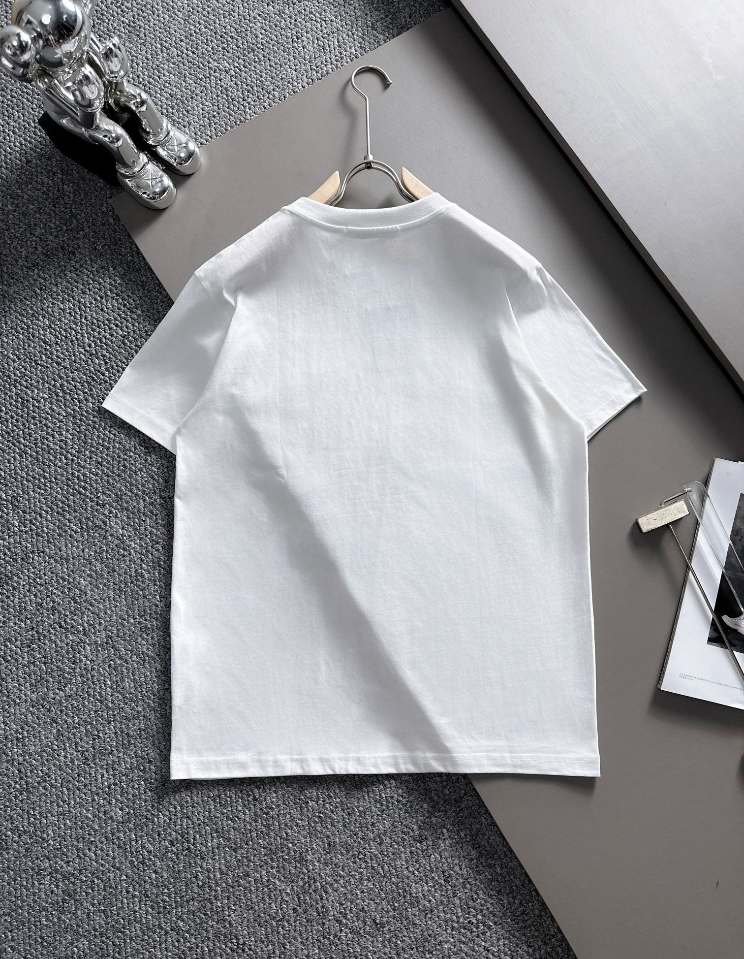 BBR Burberry 2025 Pocket War Horse Exquisite Embroidery Short Sleeve Explosive