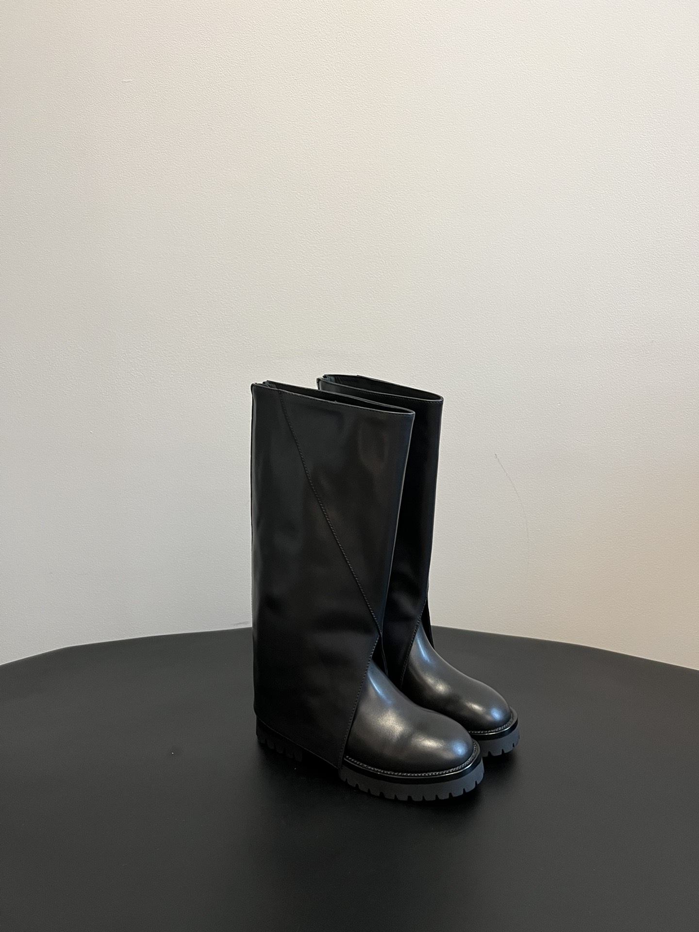 独家代购级ANN DEMEUEMEES* ANN两穿骑士靴 一鞋两穿 太酷 太省钱啦 拆卸是两种不一样的