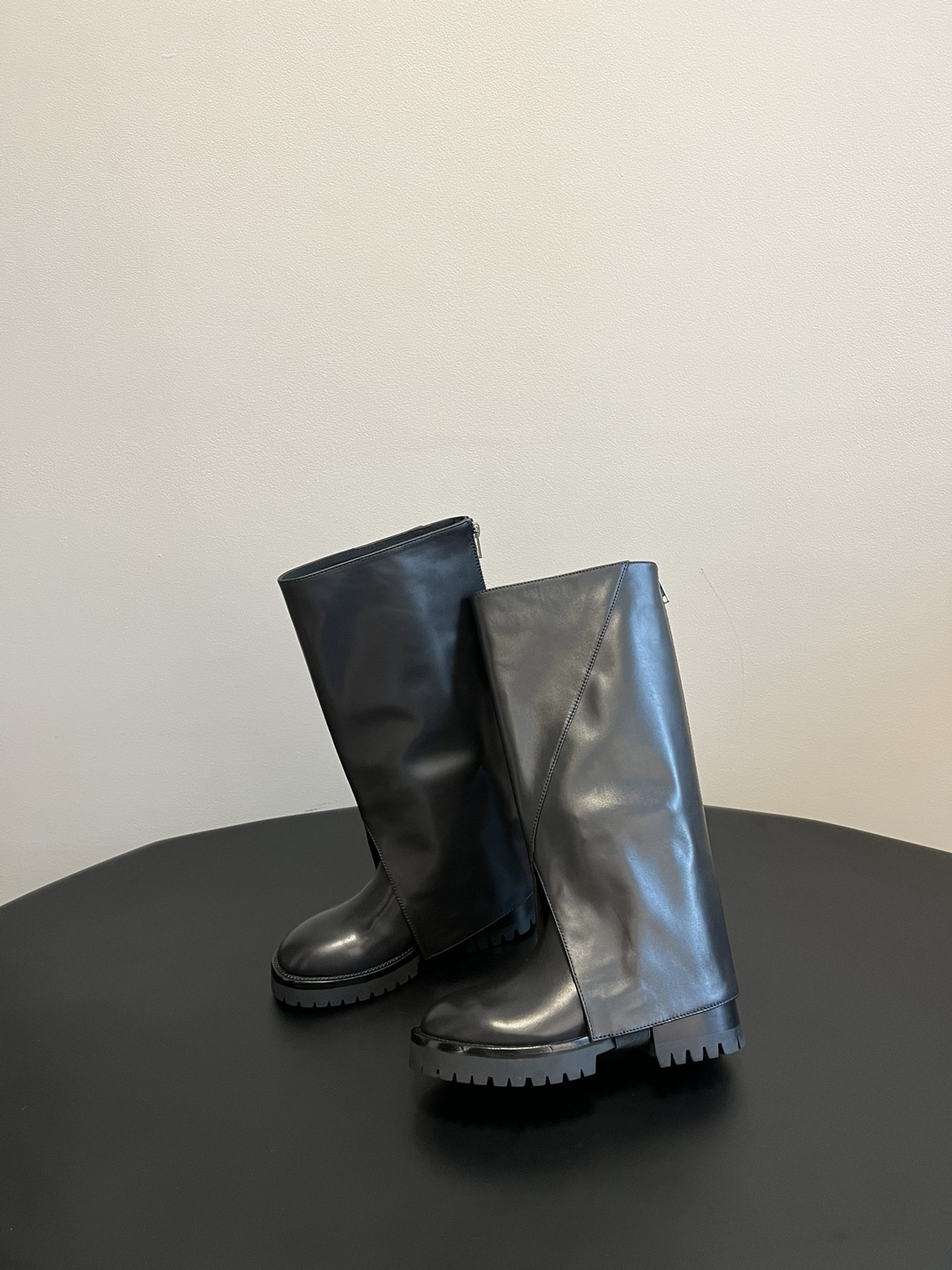 独家代购级ANN DEMEUEMEES* ANN两穿骑士靴 一鞋两穿 太酷 太省钱啦 拆卸是两种不一样的