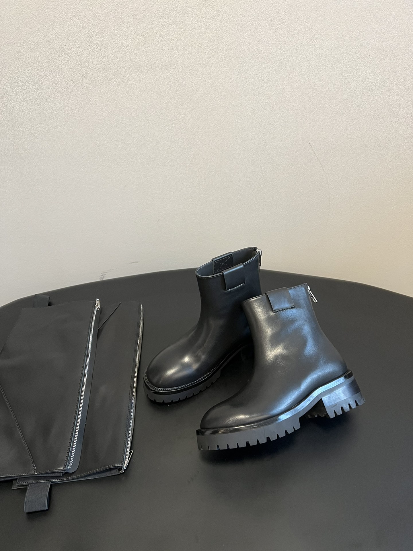 独家代购级ANN DEMEUEMEES* ANN两穿骑士靴 一鞋两穿 太酷 太省钱啦 拆卸是两种不一样的