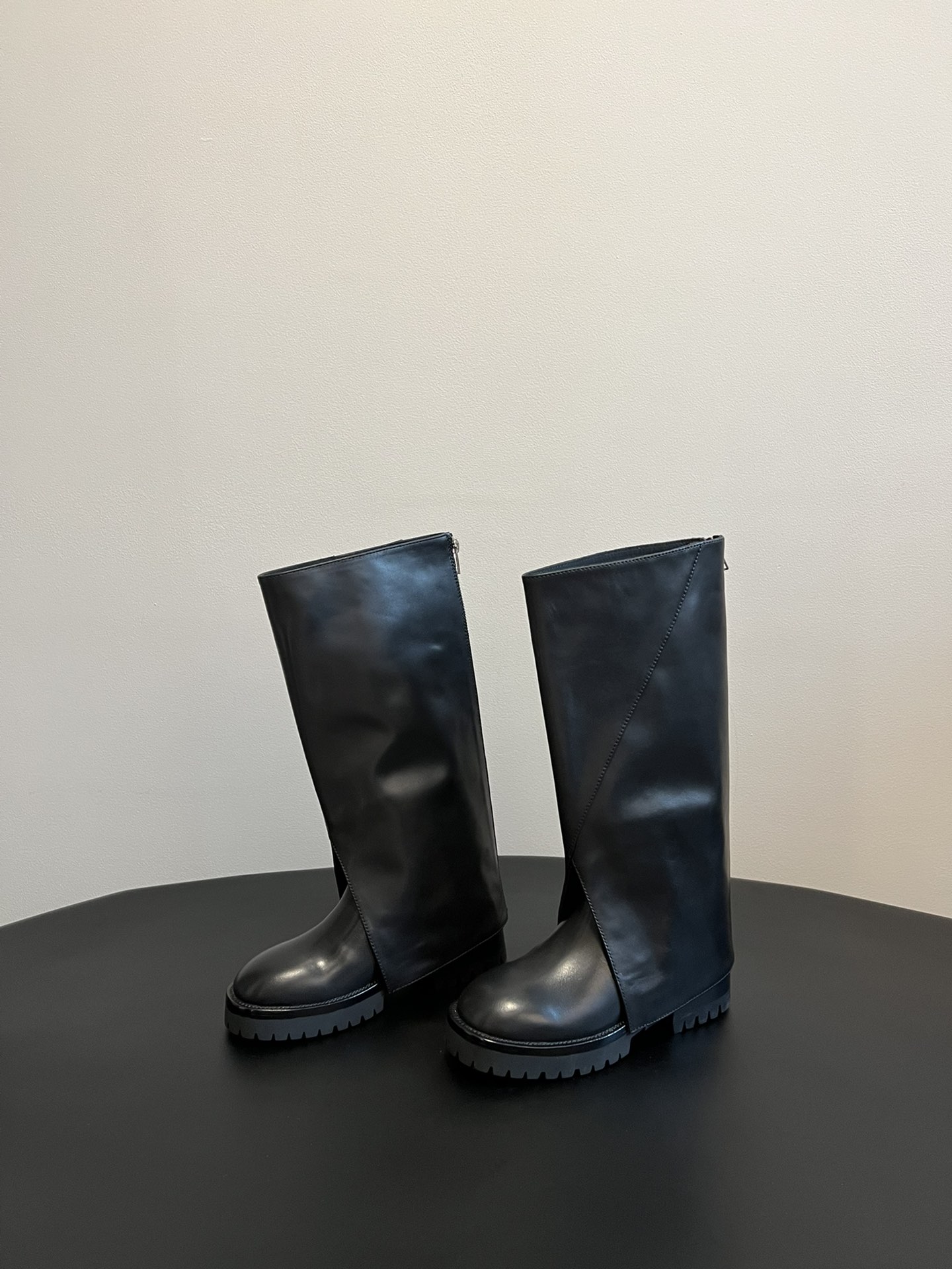 独家代购级ANN DEMEUEMEES* ANN两穿骑士靴 一鞋两穿 太酷 太省钱啦 拆卸是两种不一样的