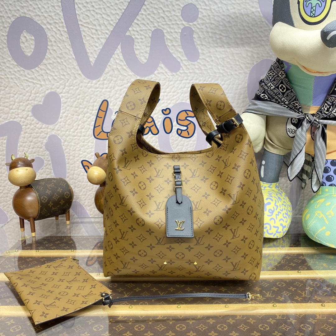 AAA+
 Louis Vuitton Handbags Tote Bags Yellow Monogram Canvas M46817