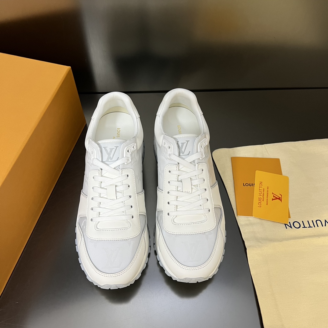 Louis Vuitton Shoes Sneakers Embroidery Monogram Canvas Calfskin Cowhide Fabric Rubber Sweatpants