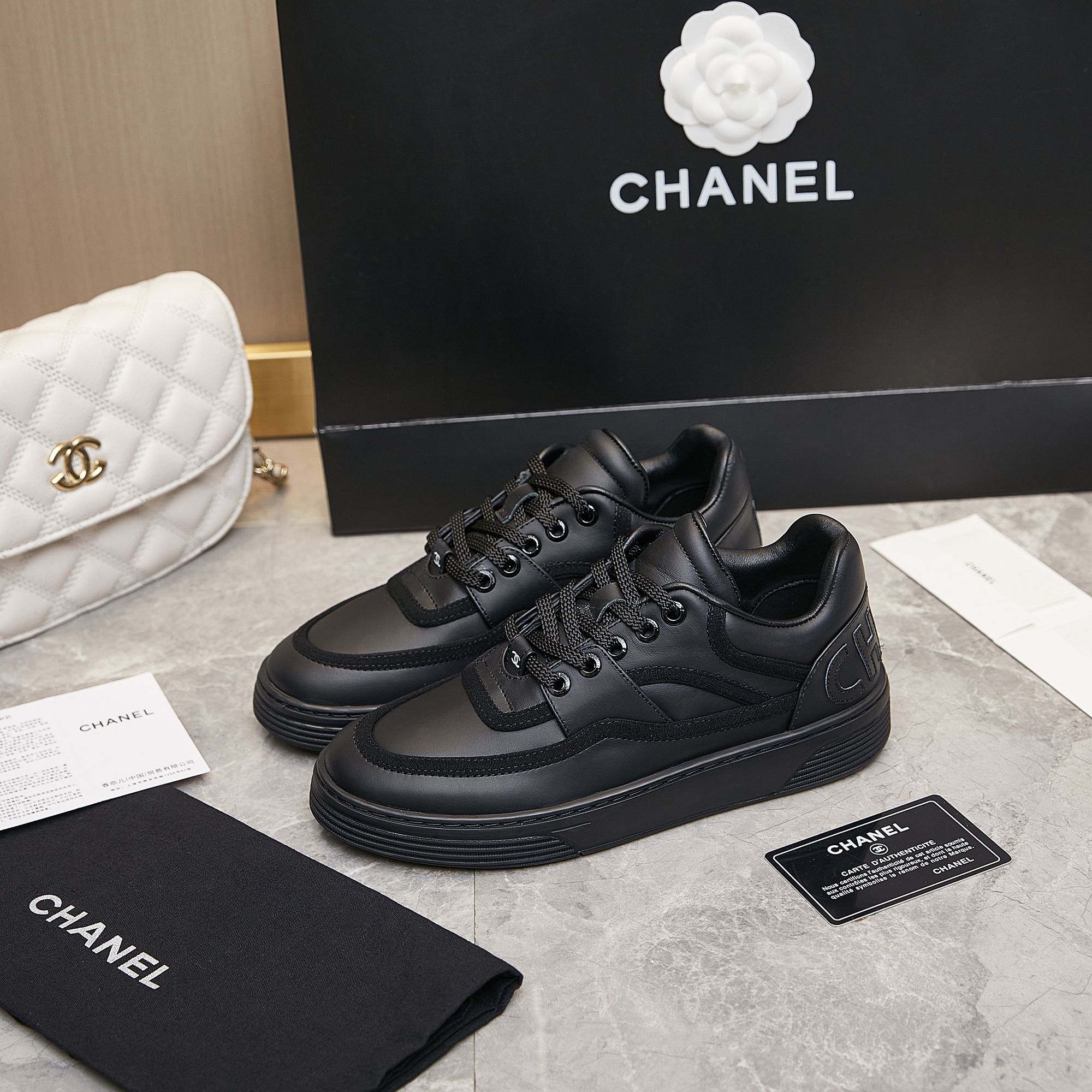 Chanel Chanel - 2023 contador modelos casuales entrenadores este diseño clásico; la parte superior u