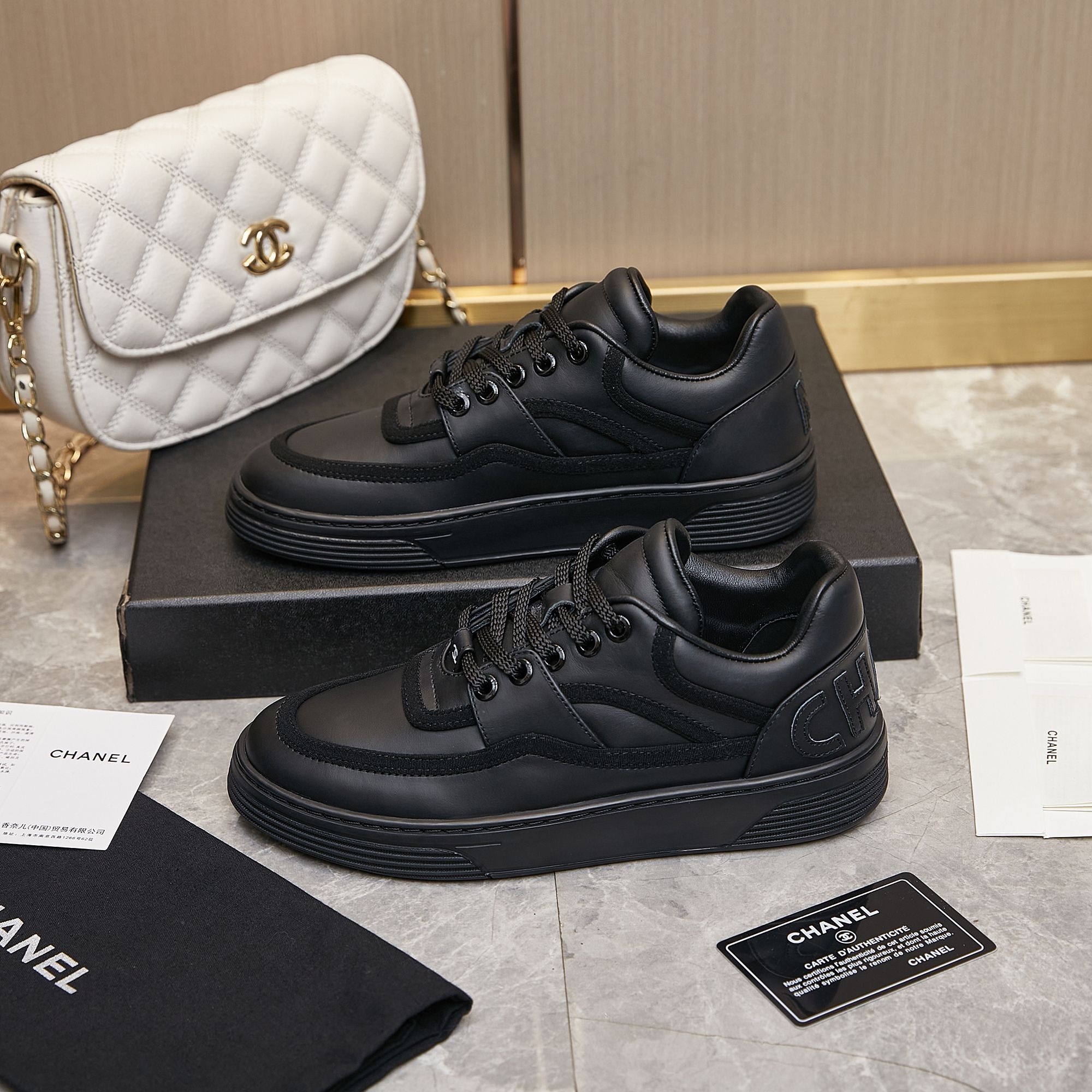 Chanel Chanel - 2023 contador modelos casuales entrenadores este diseño clásico; la parte superior u