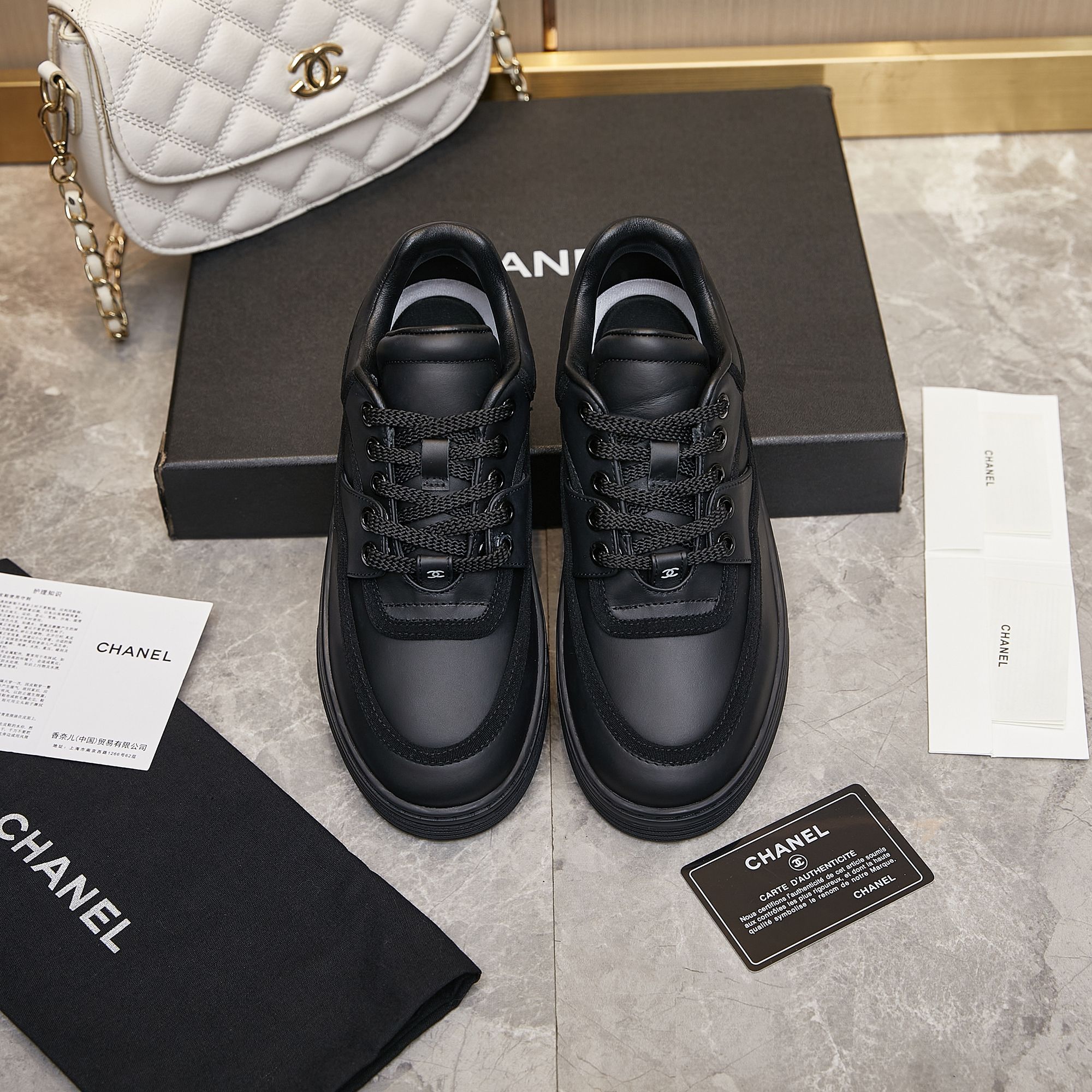 Chanel Chanel - 2023 contador modelos casuales entrenadores este diseño clásico; la parte superior u