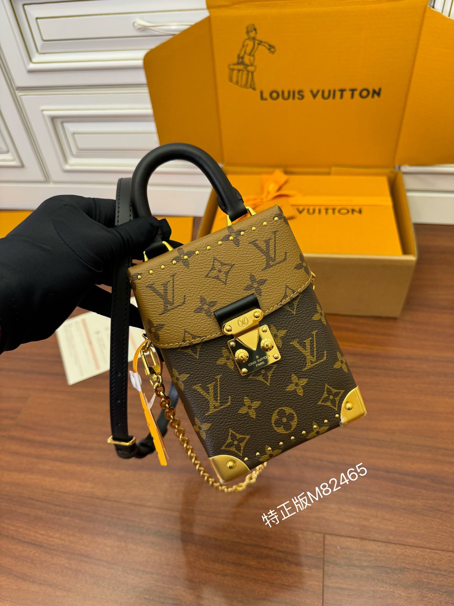 独家首发型号特正版M82465品质全面再次升级专柜同步电子芯片内码新礼盒礼品袋保护纸铜版电子标签合格证皮