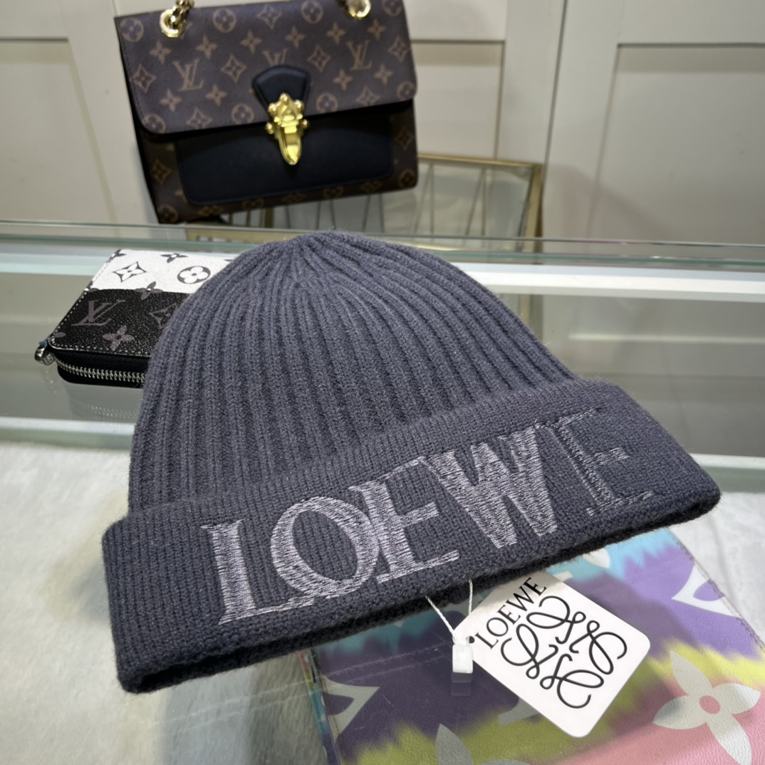 Loewe Czapki Czapka z dzianiny Unisex Dzianiny Kolekcja jesienna/zima Fashion