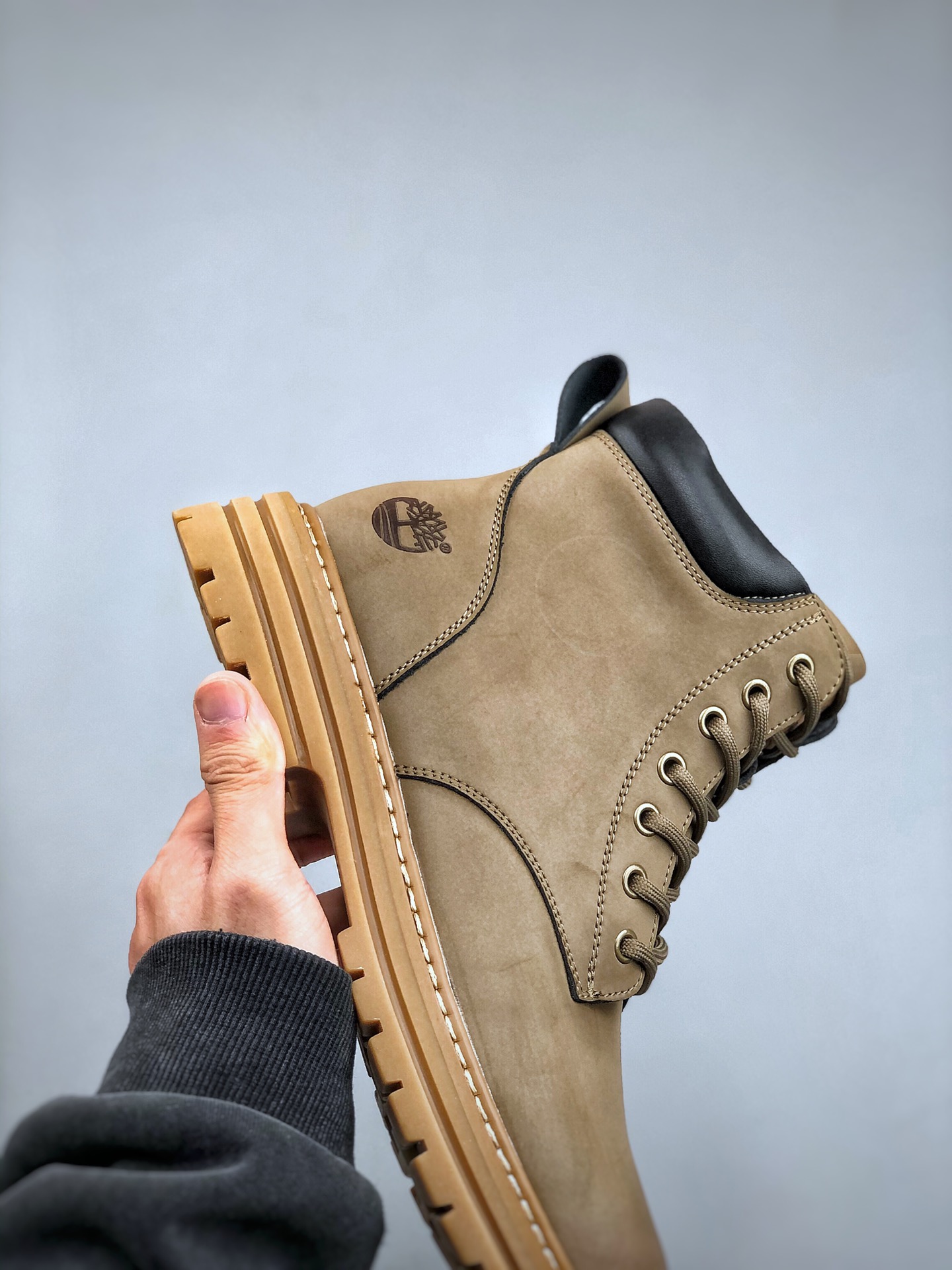 New arrival #Timberland Timberland outdoor high top casual yellow boots series