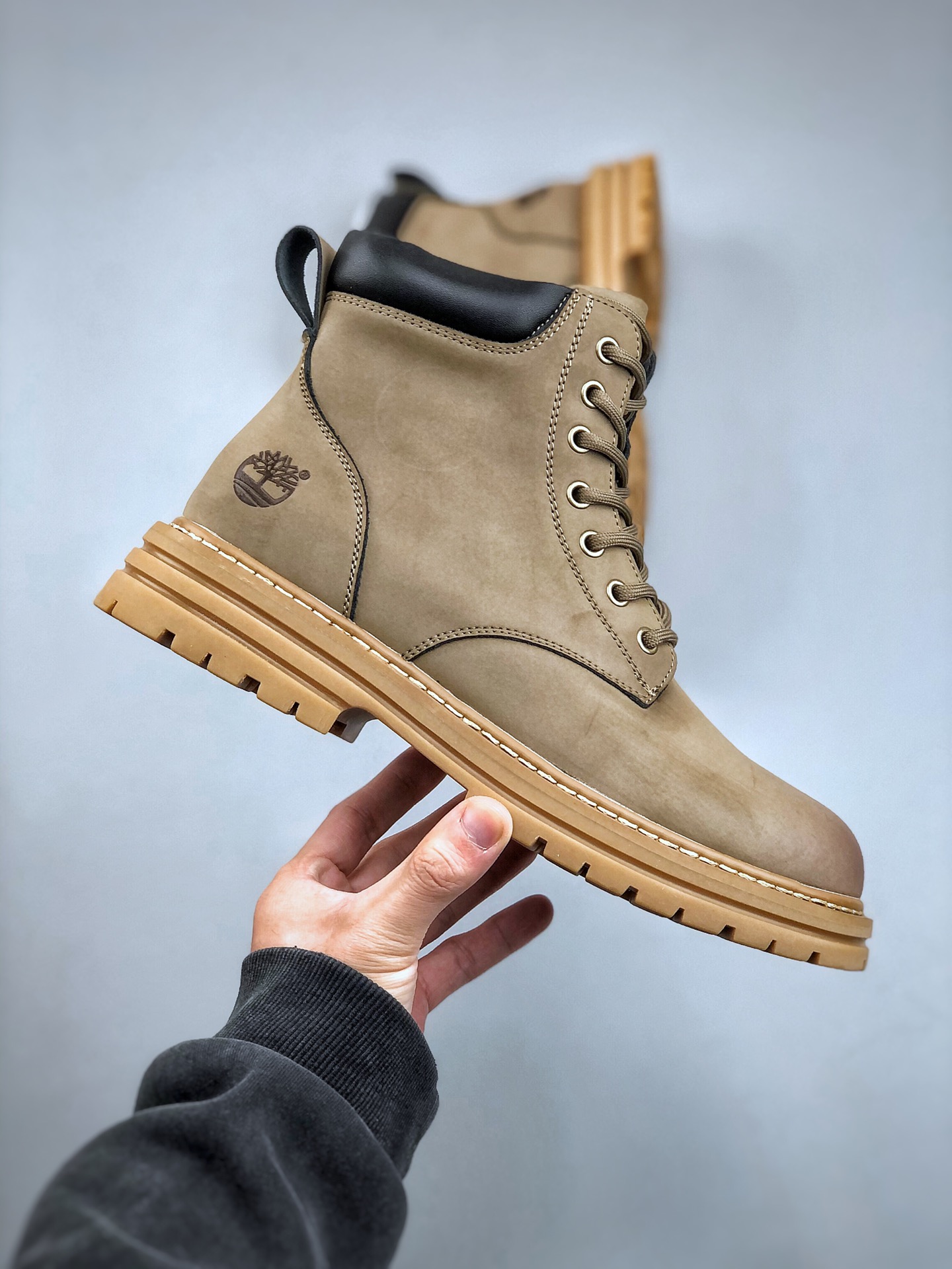 New arrival #Timberland Timberland outdoor high top casual yellow boots series