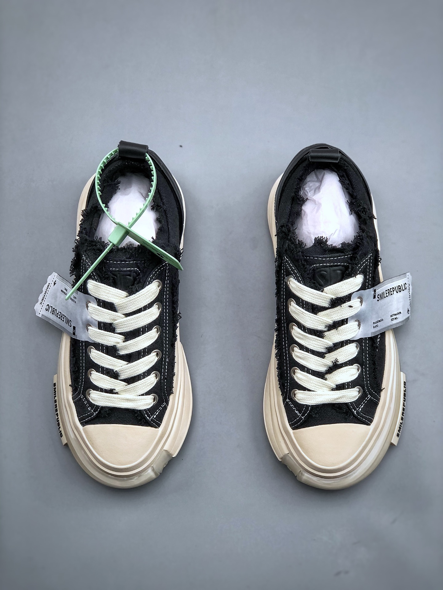 SMILEREPUBLIC INCEPTION 70S Low.Sp Classic galaxy platform canvas low-top casual sneakers