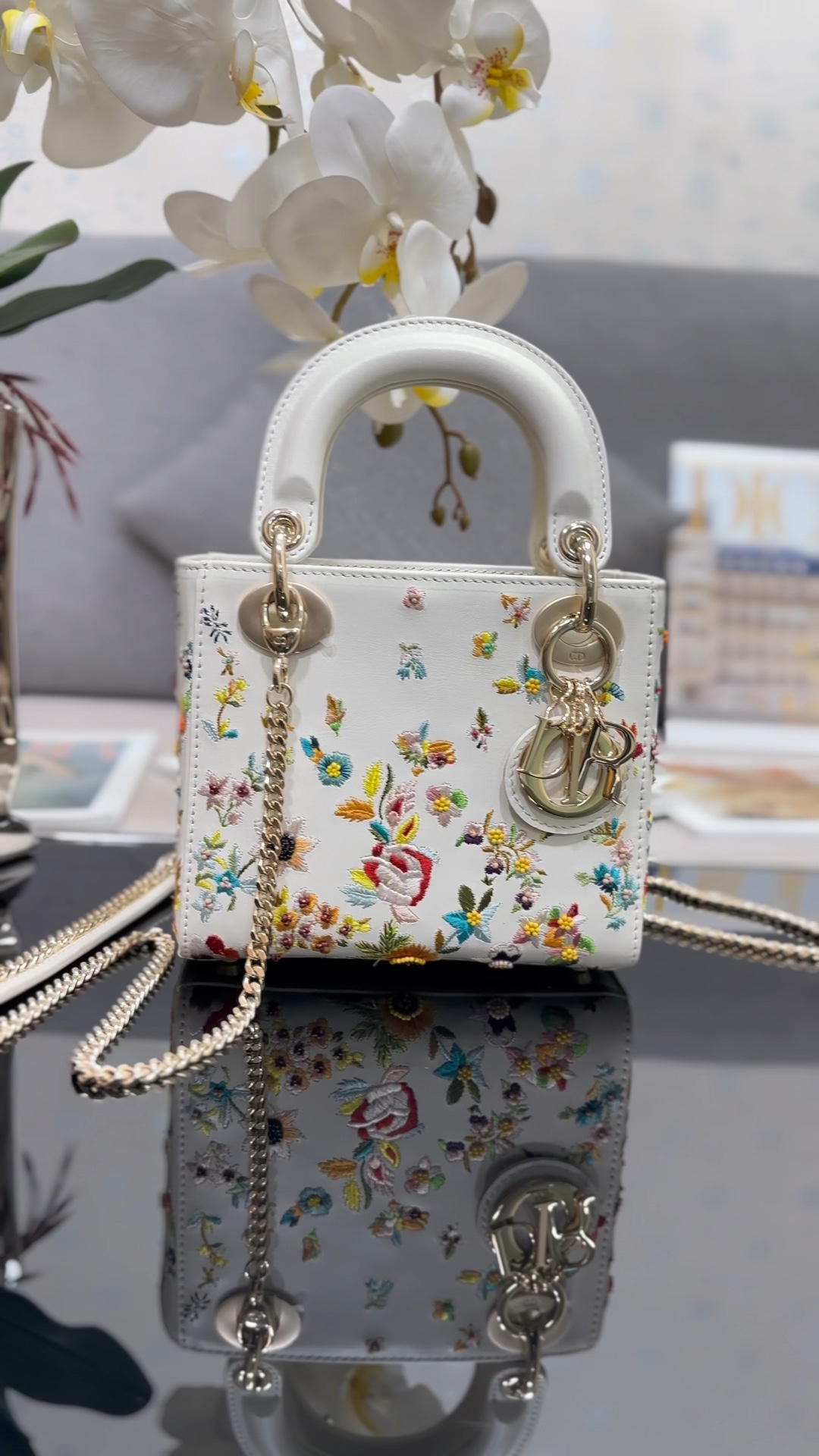 ❤️Perlas de flores bordadas de tres compartimentos, venta limitada