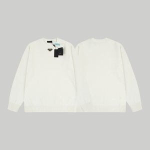 Prada Clothing Knit Sweater Sweatshirts Beige Black White Knitting