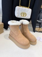 UGG Short Boots Snow Boots Wool Fall/Winter Collection