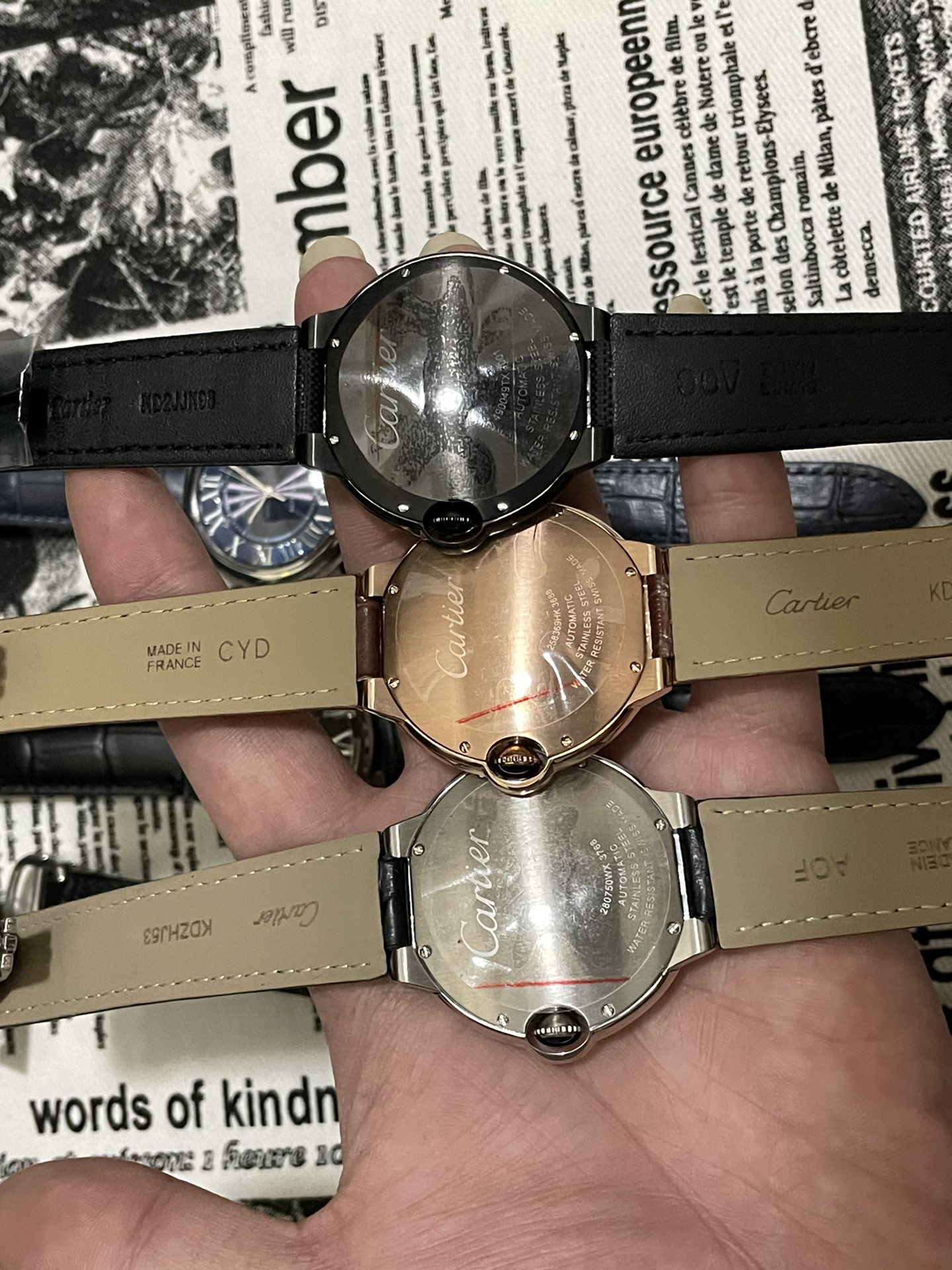 Cartier カルティエ ブルー バルーン 42サイズ シリーズ