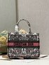 Dior Book Tote Buy Handbags Tote Bags Highest quality replica Pink Embroidery Fashion