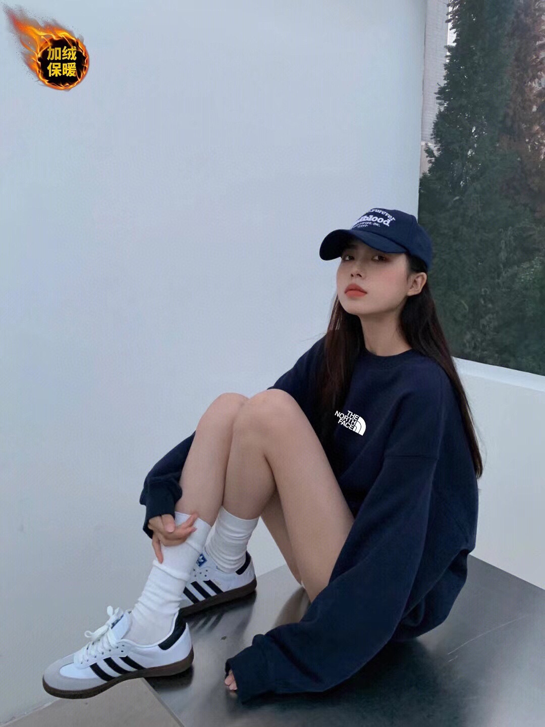 Text Summary: Velvet North Face Jacket Resists Cold with Stereotyping and High Quality Clothing. - 图片 5