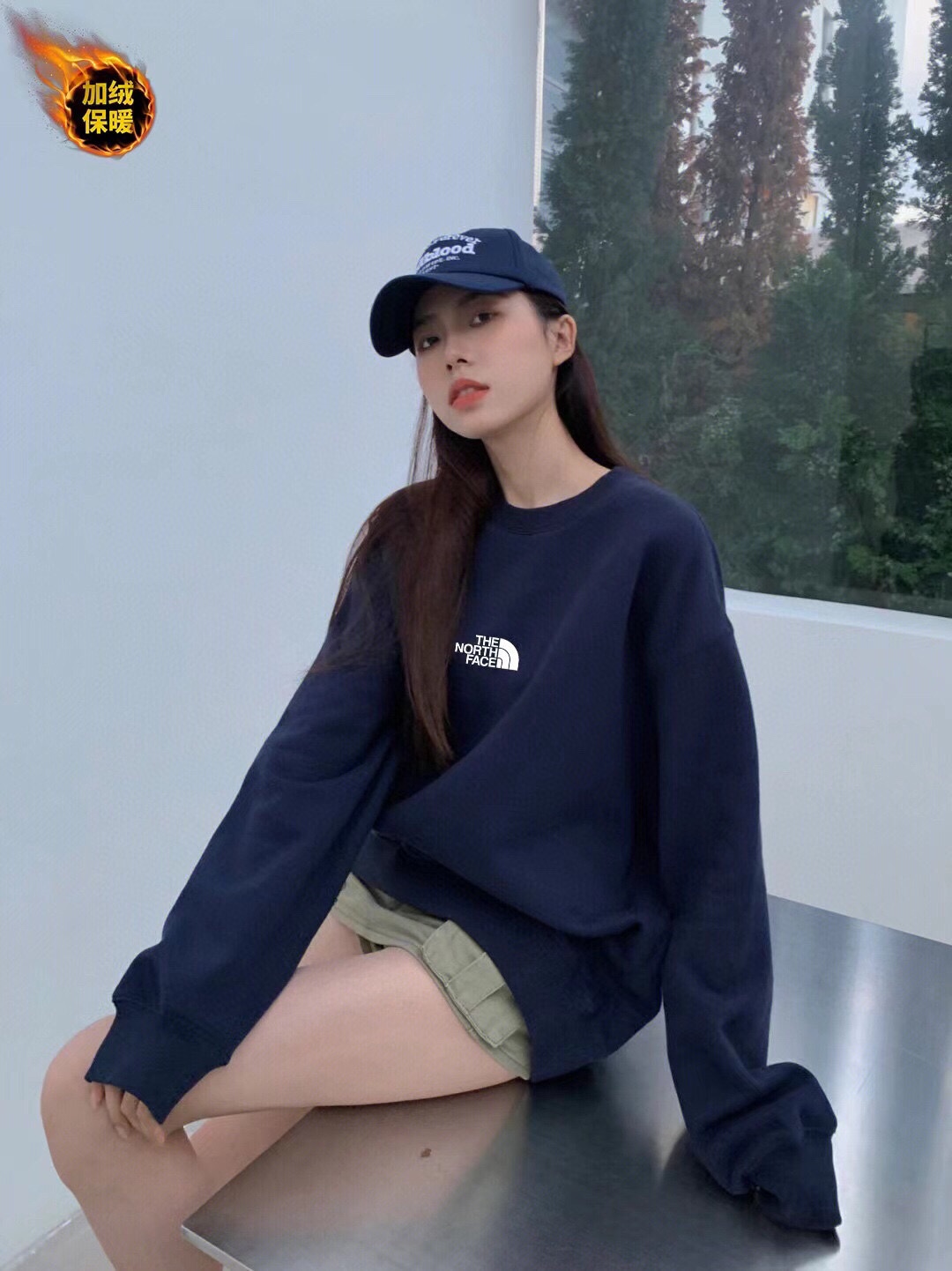 Text Summary: Velvet North Face Jacket Resists Cold with Stereotyping and High Quality Clothing. - 图片 7