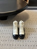 Chanel Best
 Martin Boots Short Boots Lychee Pattern Cowhide Sheepskin TPU Fall/Winter Collection