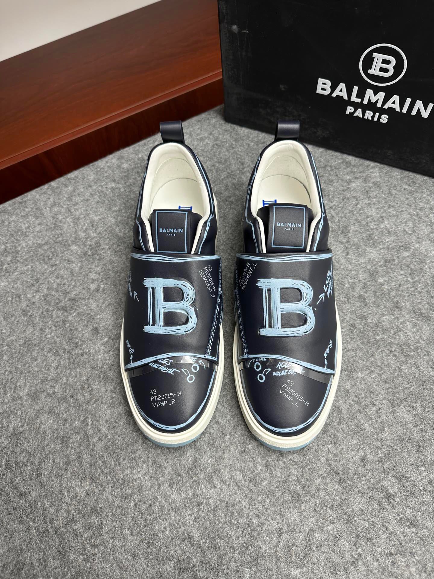 NO:216584,Brand BALMAIN Color Original Color Number 39-44 Customized 38.45.46 Price Material Balmain Men's Casual Shoes Original single-quality luxury material upper is imported soft cowhide comfortable breathable cowhide inner cowhide footbed. Handmade to create only for comfortable wearing experience original film outsole, Balmain, balmain, balmain, cowhide19860909品牌BALMAIN 颜色 原版配色 码数39-44定做38.45.46 价格 材质巴尔曼男士 休闲鞋 原单品质奢华选材鞋面采用进口柔软牛皮舒适透气牛皮内里牛皮垫脚 手工打造只为舒适的穿着体验原版开膜大底,巴尔曼,balmain,balmain,cowhide,Men's shoes