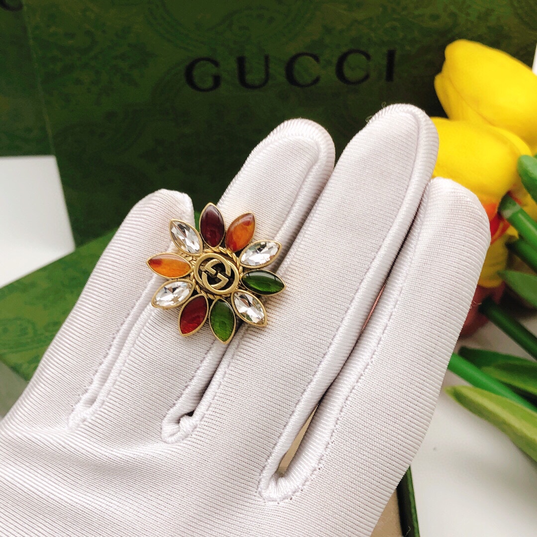 编号GJZ0002三合一古驰Gucci新款套装 戒指