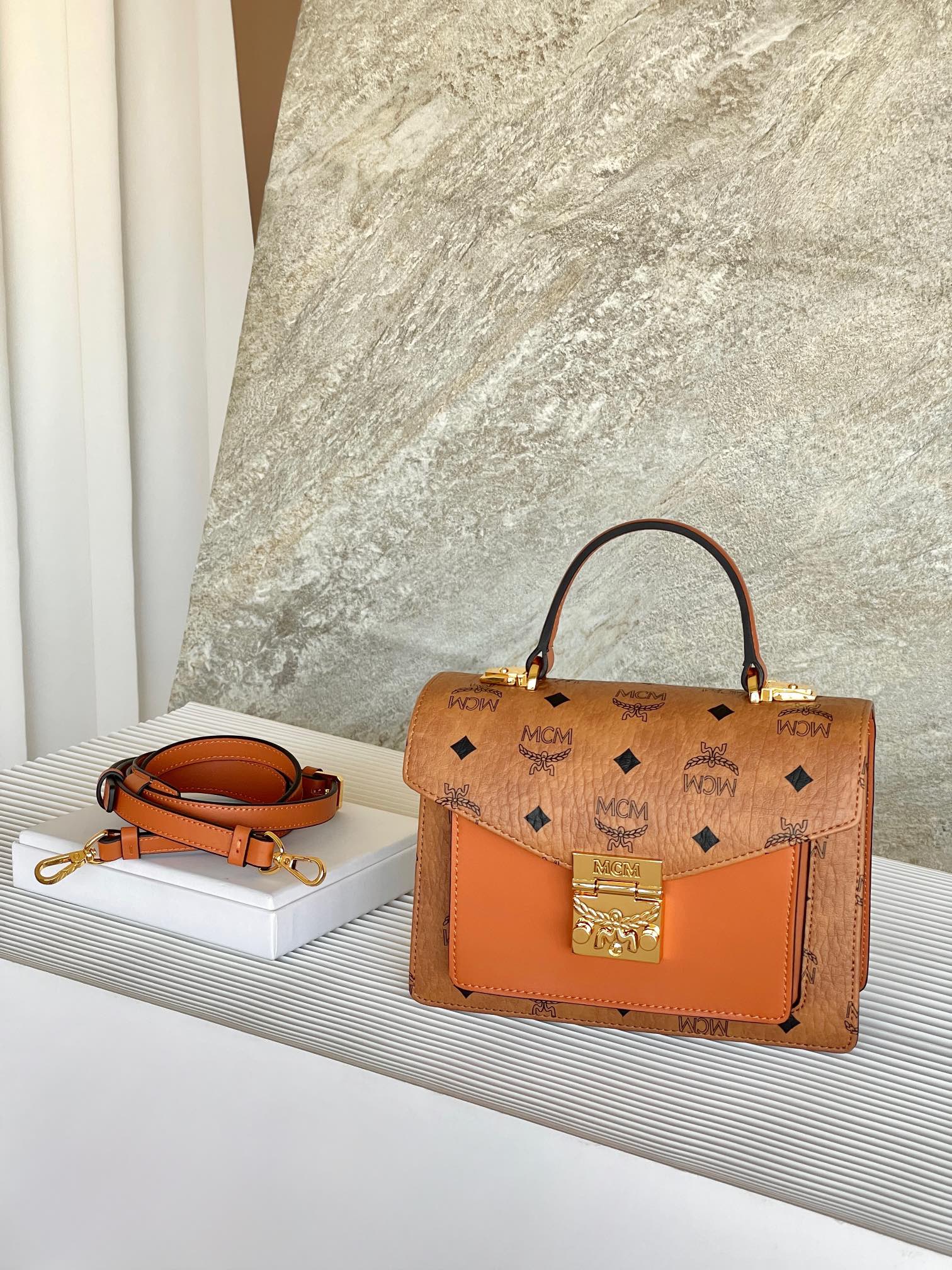 Inspection grade mcm, feel free to buy! MCM Tracy Satchel