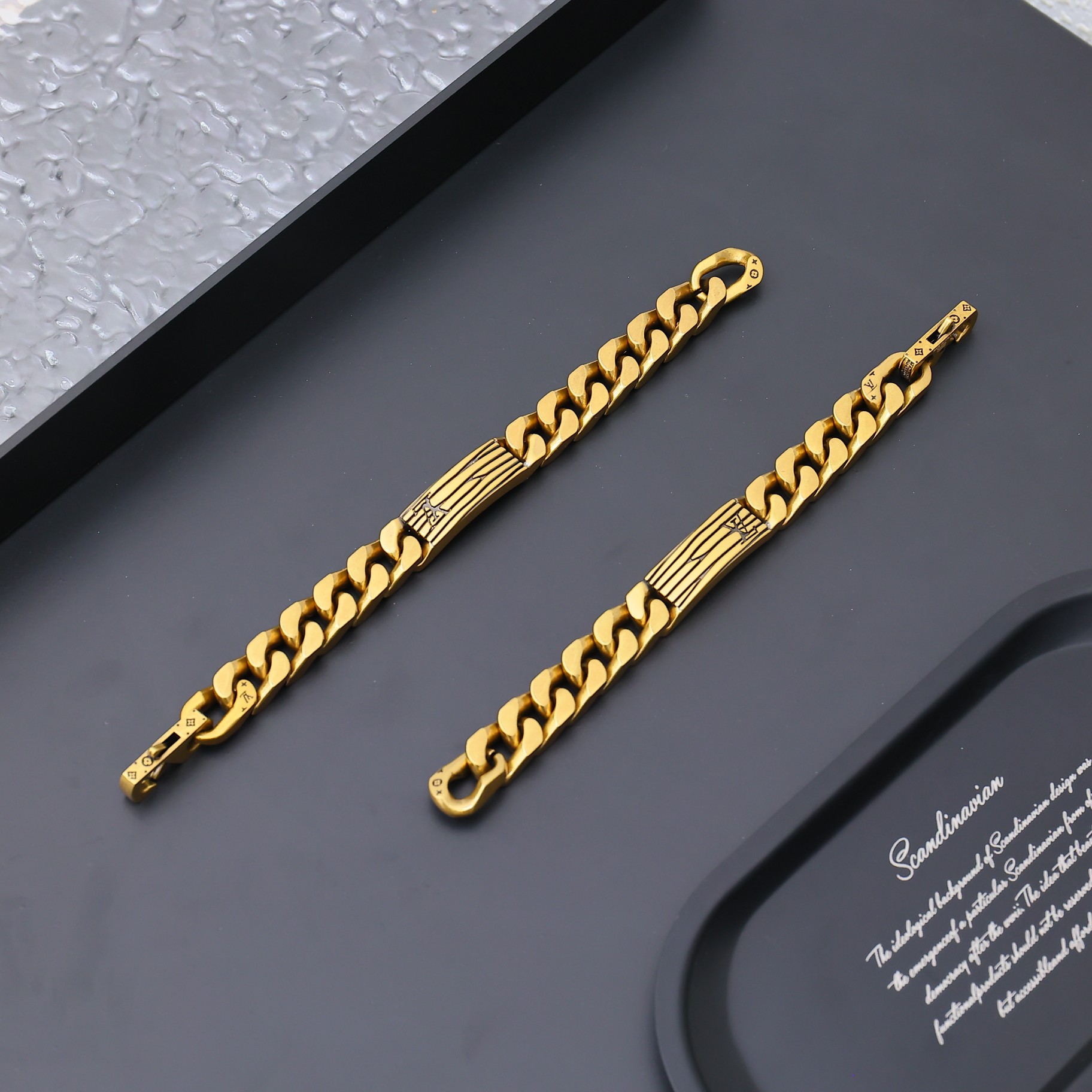 Louis Vuitton Jewelry Bracelet Epi Chains