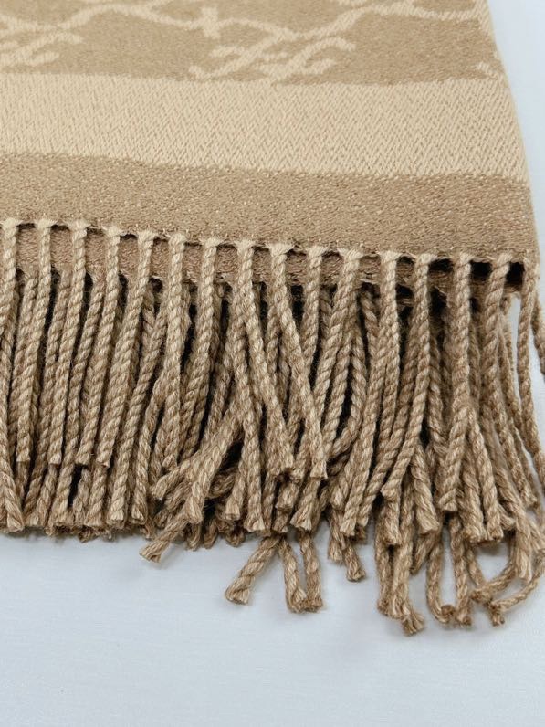 Fendi Haute Couture Silk Twill Scarf Shawl Ref 9