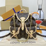 Louis Vuitton Bags Backpack Monogram Canvas Chains M46932