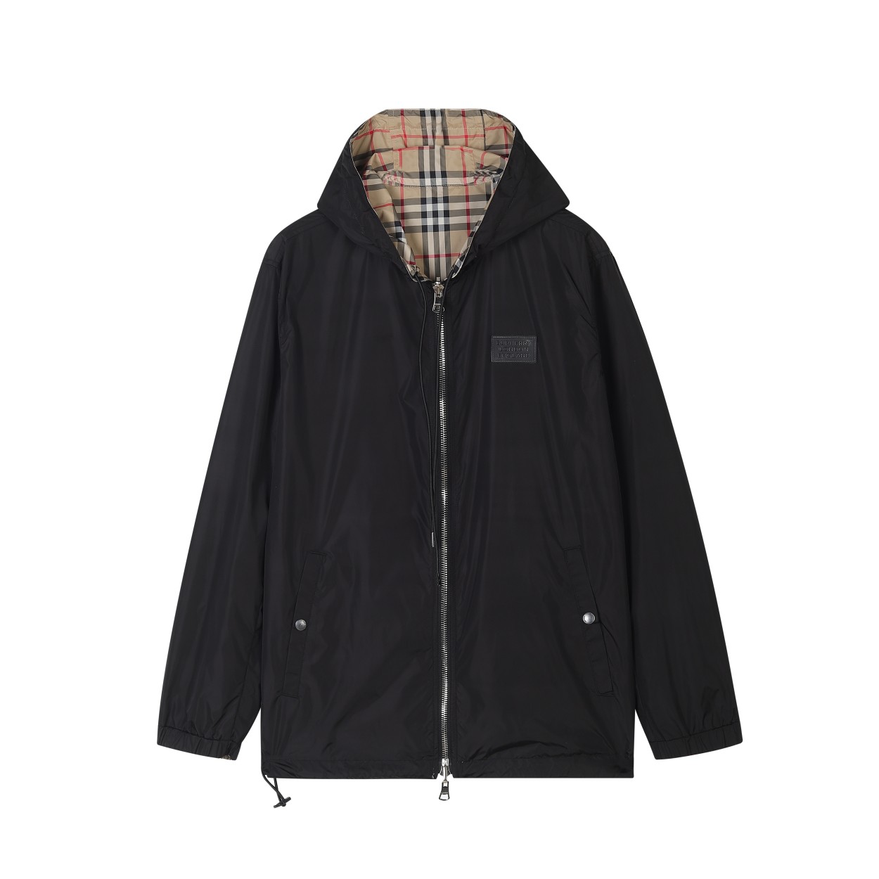 BBR Burberry* 2024AW otoño/invierno nueva gabardina reversible, tela de tartán tejida teñida a medida, con función lige…