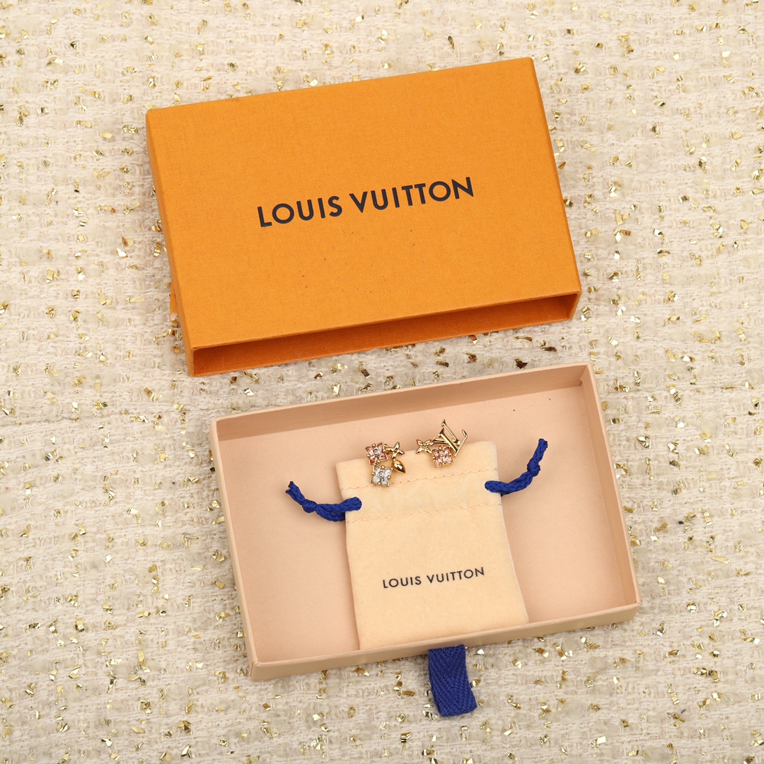 Louis Vuitton Jewelry Earring Pink