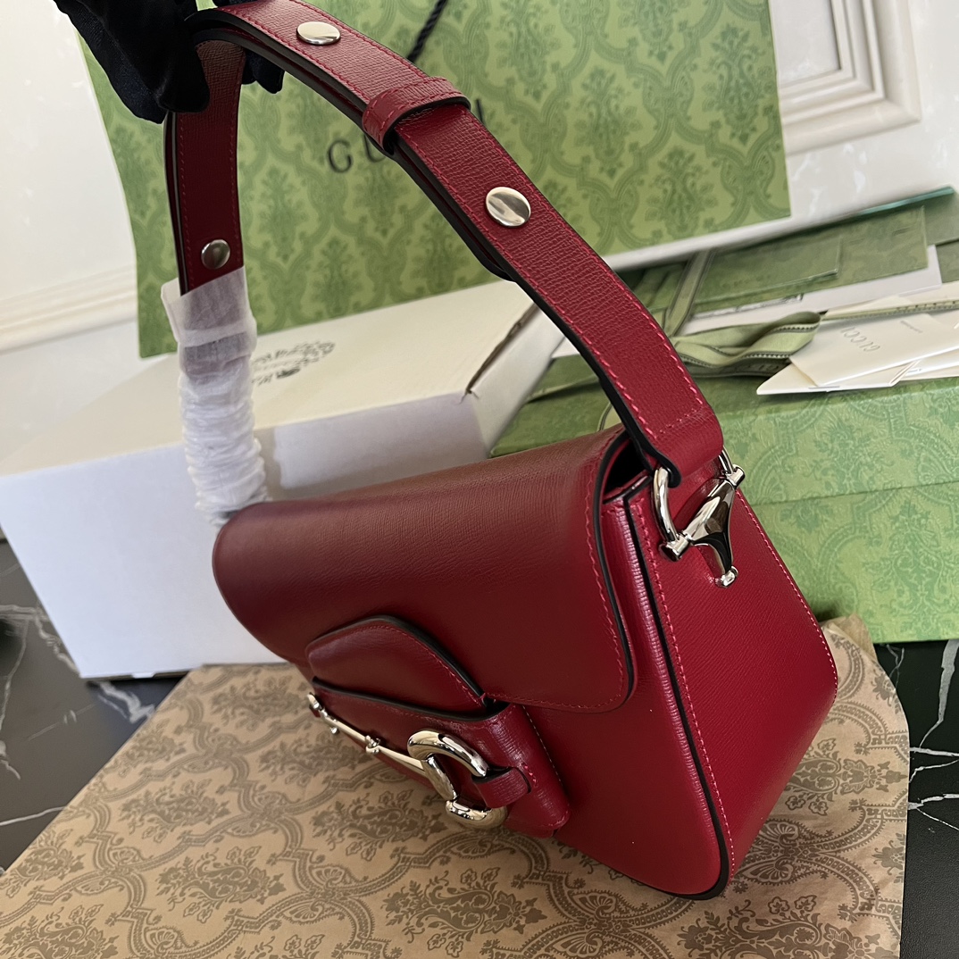 Large size 23 purchasing agent special supply of high-quality products, original cowhide and complete counter packaging. Gucci Horsebit 1955 seri
