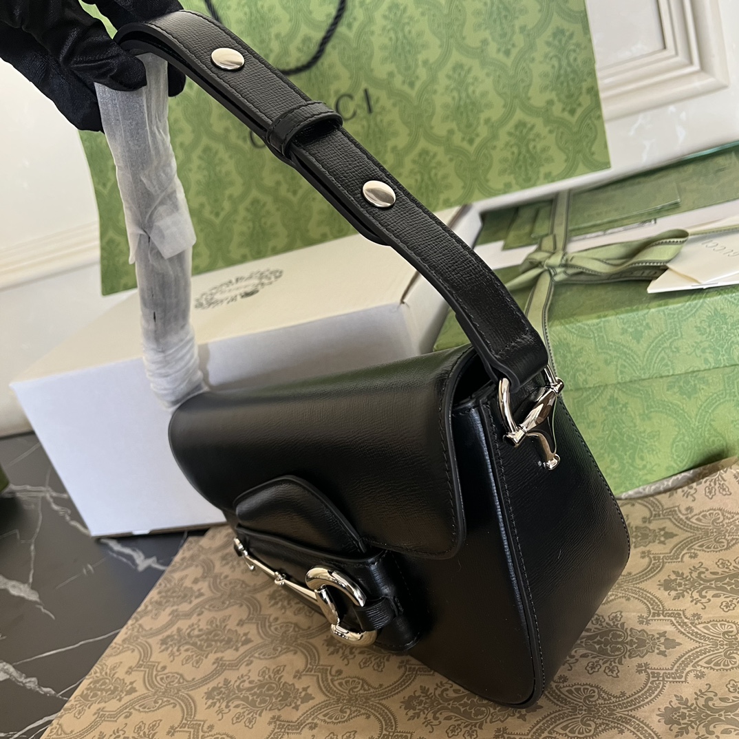 Large size 23 purchasing agent special supply of high-quality products, original cowhide and complete counter packaging. Gucci Horsebit 1955 seri