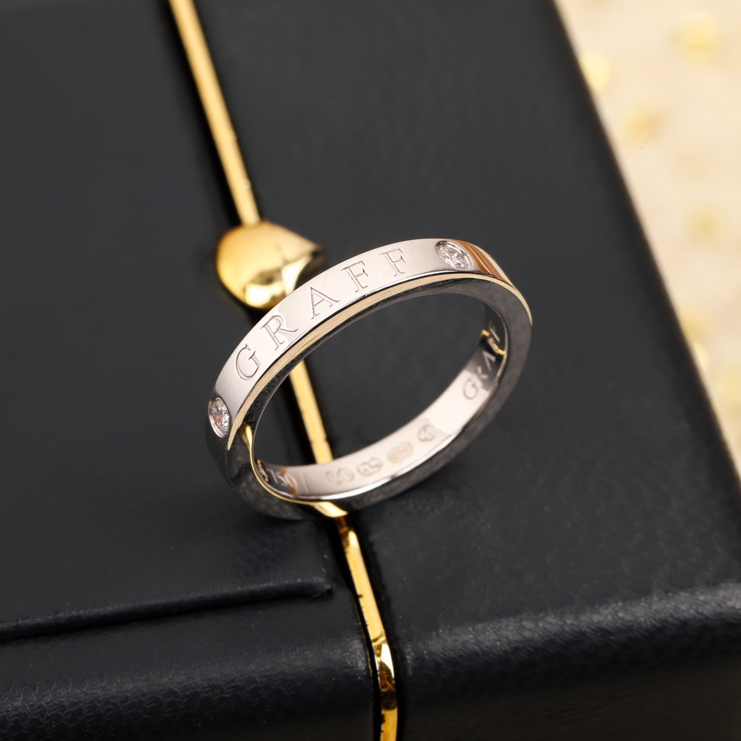 【】永恒对戒 ，可订做18K真金真钻版，只做对版真金货，价询客Fu由格拉夫资深工匠巧手制作的18K白K金