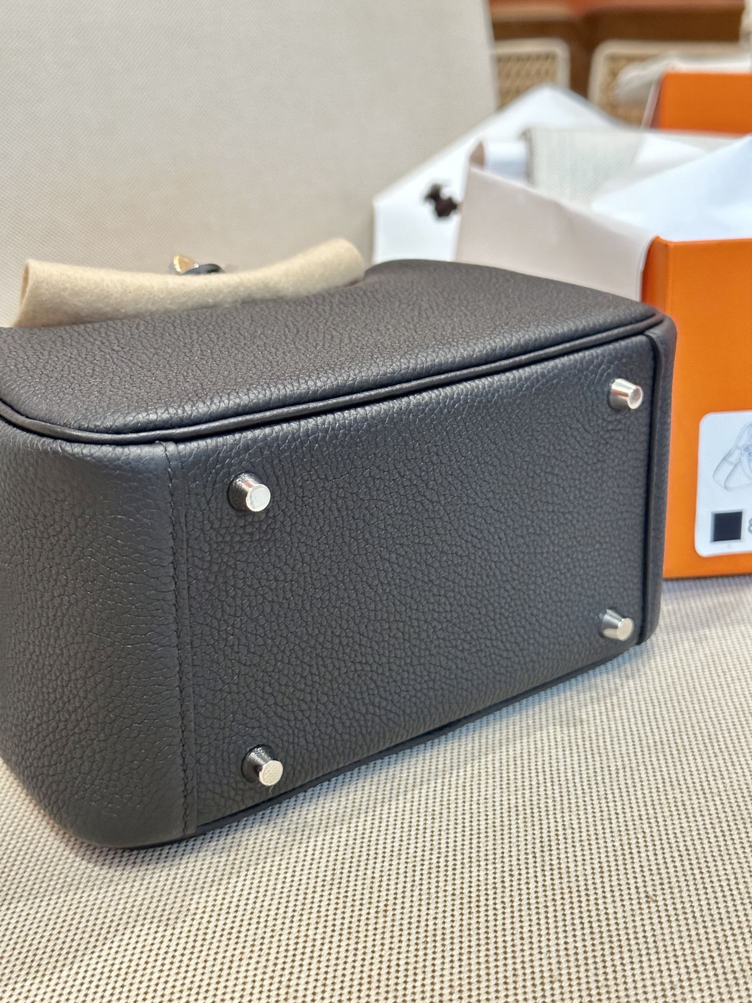 Hermes Lindy Mini Noir mini crossbody everyday