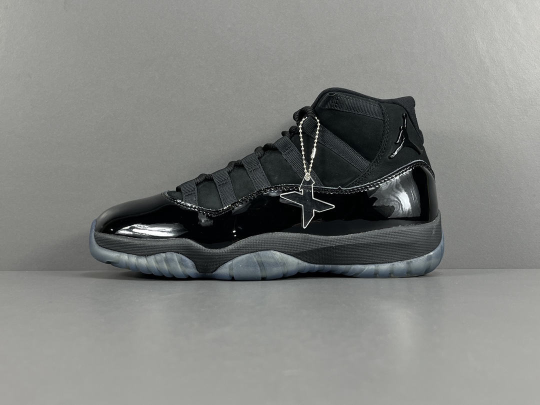 渠道优势支持放店！X版乔11黑武士JordanAirJordan11retrocapandgown减震高