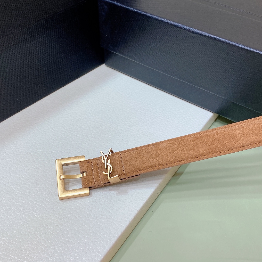 [YSL Belts]Saint Laurent 23 Yves Saint Laurent Ladies Belt and Belt CASSANDRE