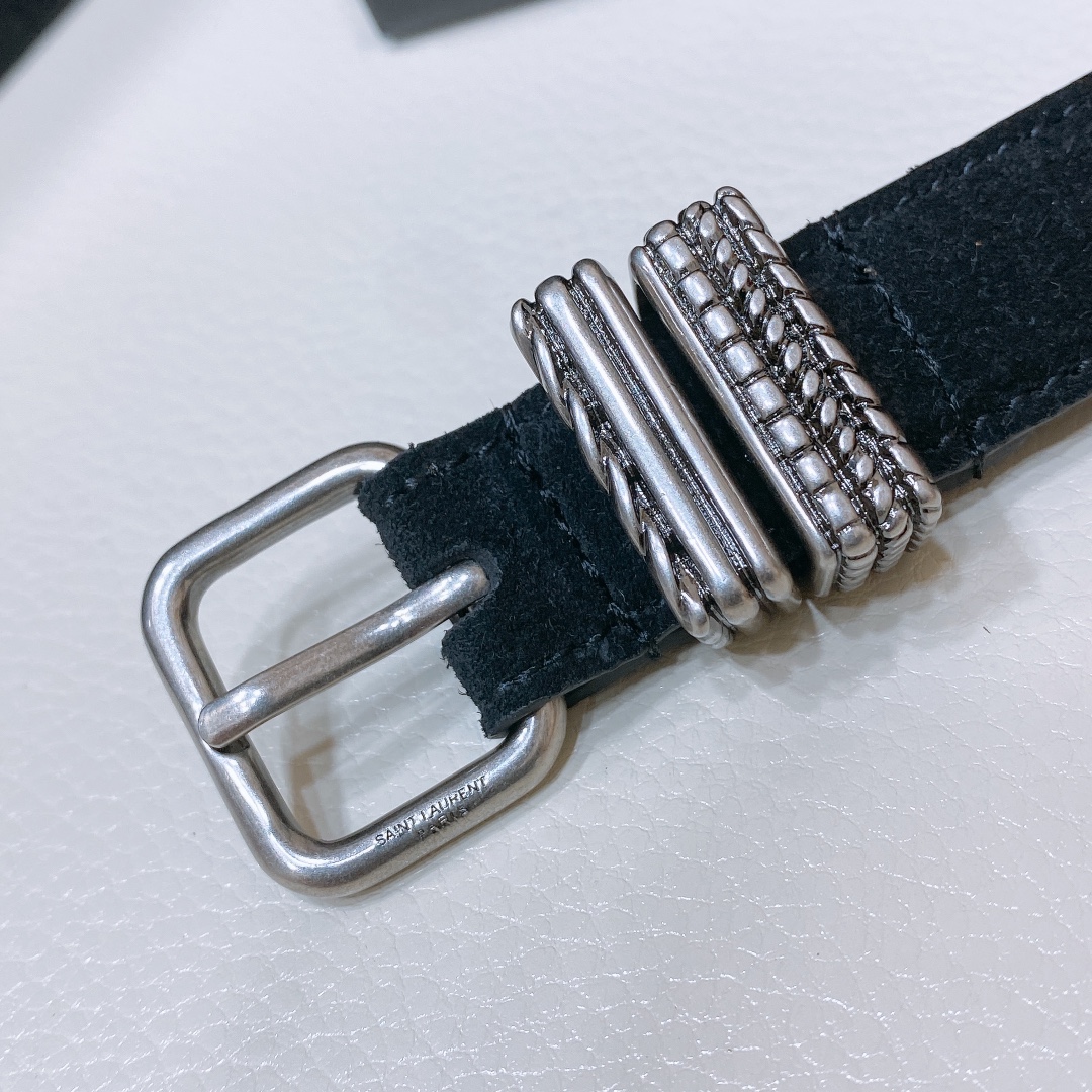 [YSL Belts]Saint Laurent Wide 2.0 purchasing level