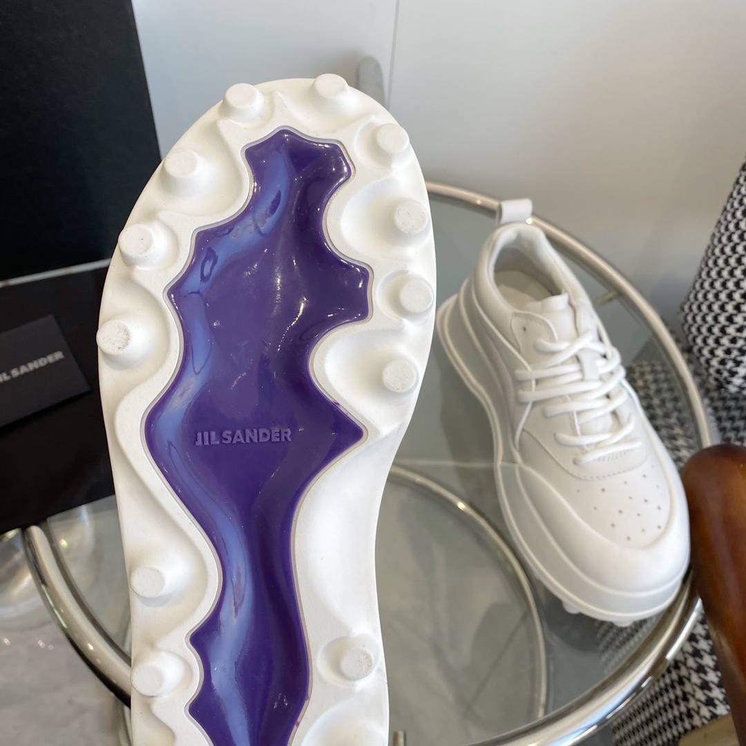 “High-Quality Jil Sander White Shoes: Hot Design for Long Legs, Private Model TPU” - 图片 8