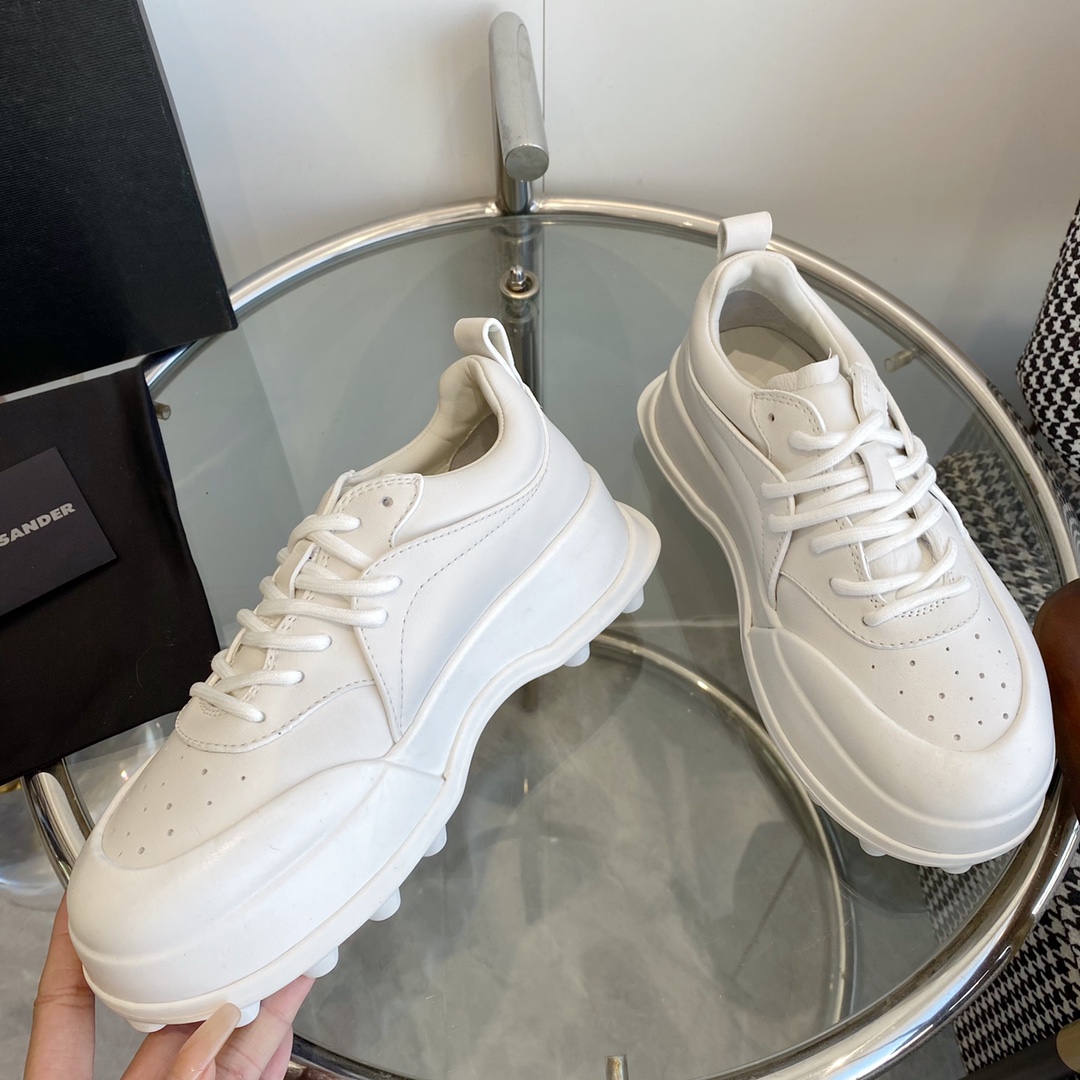 “High-Quality Jil Sander White Shoes: Hot Design for Long Legs, Private Model TPU” - 图片 3