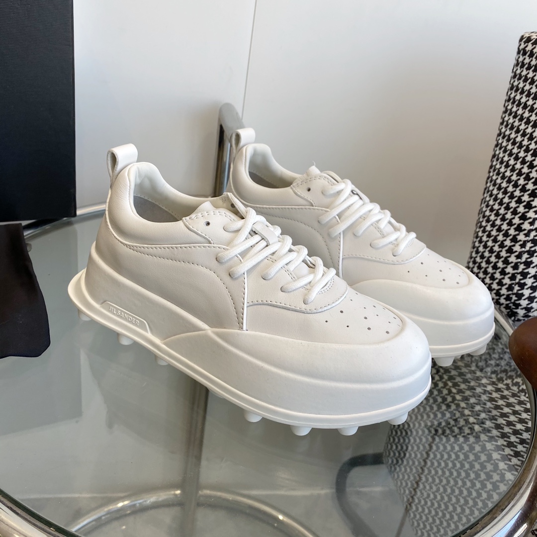 “High-Quality Jil Sander White Shoes: Hot Design for Long Legs, Private Model TPU” - 图片 2