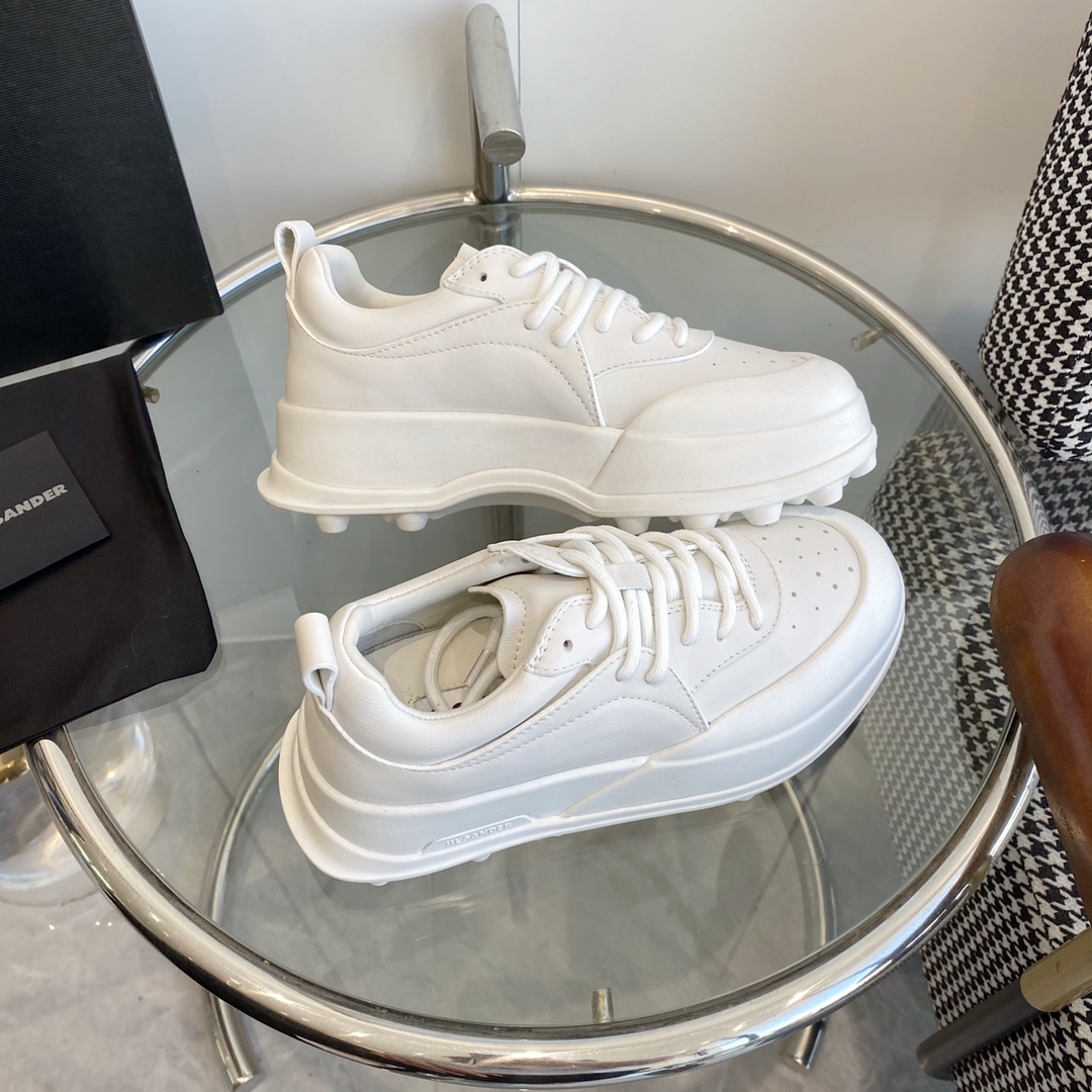 “High-Quality Jil Sander White Shoes: Hot Design for Long Legs, Private Model TPU” - 图片 5