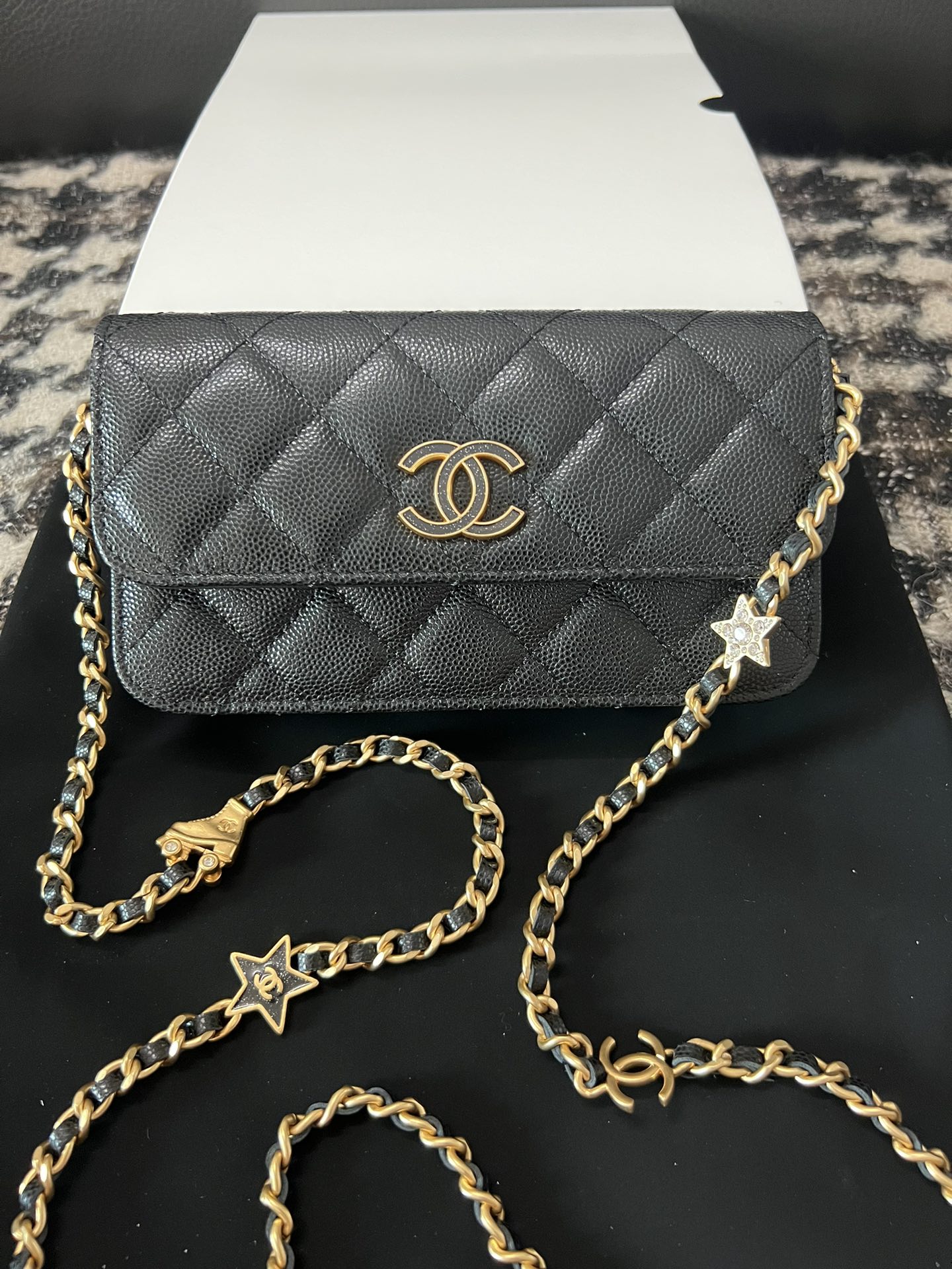 Ready in stockExtreme version super cute Chanel 24Chanel latest version mini WOC